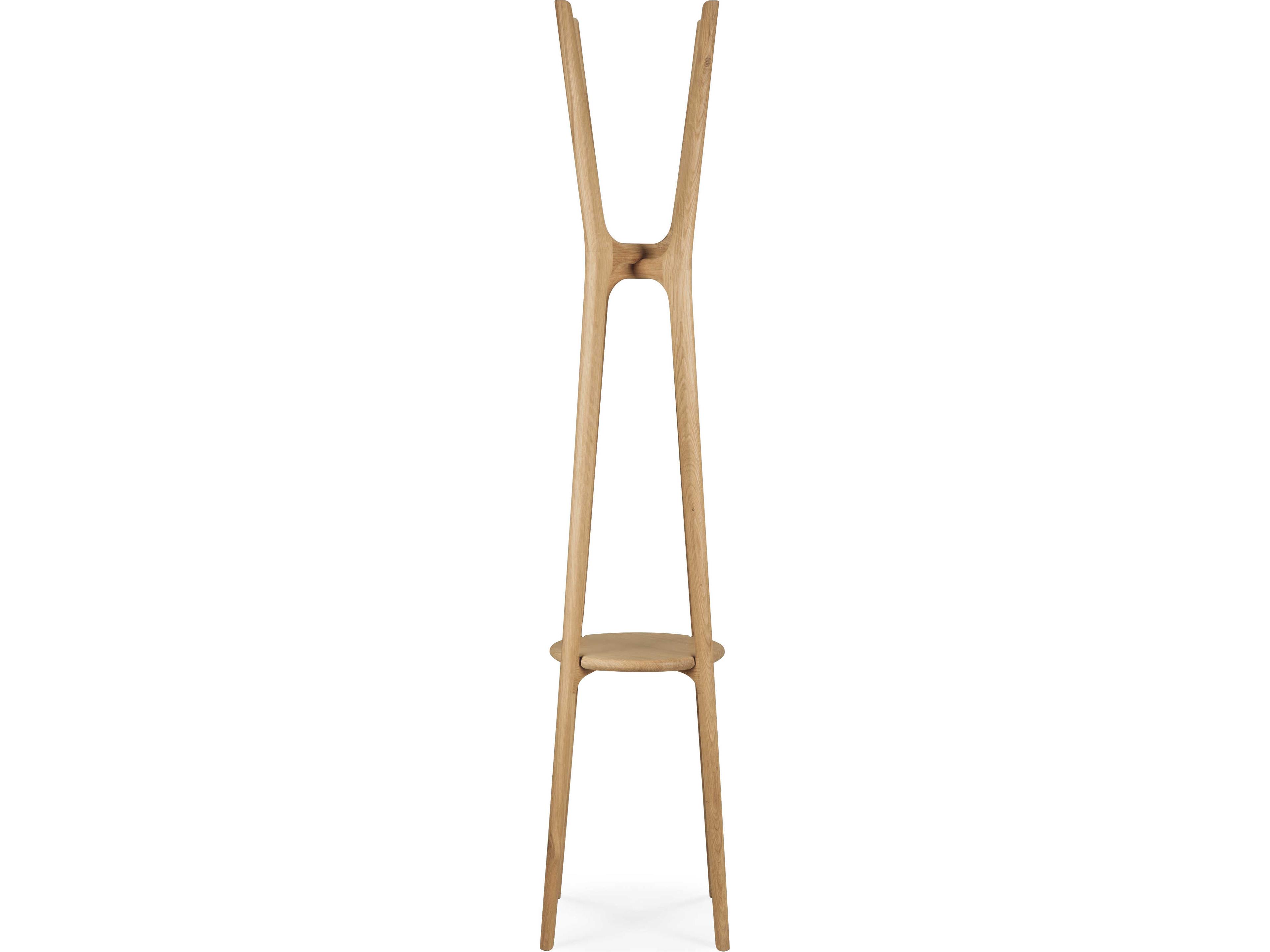 Ethnicraft Pi Oak Pi Coat Stand