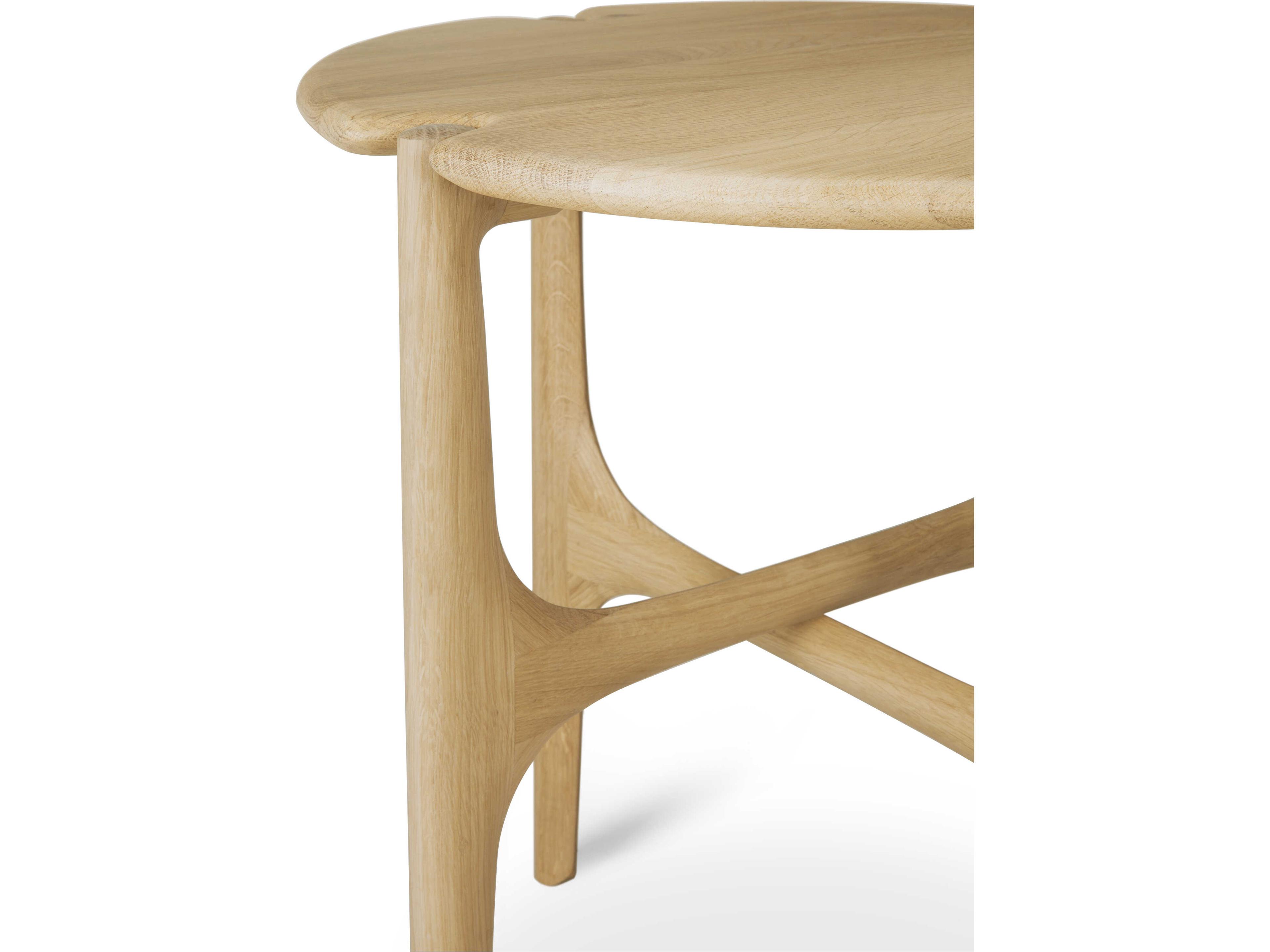 Ethnicraft Pi Oak Pi Side Table