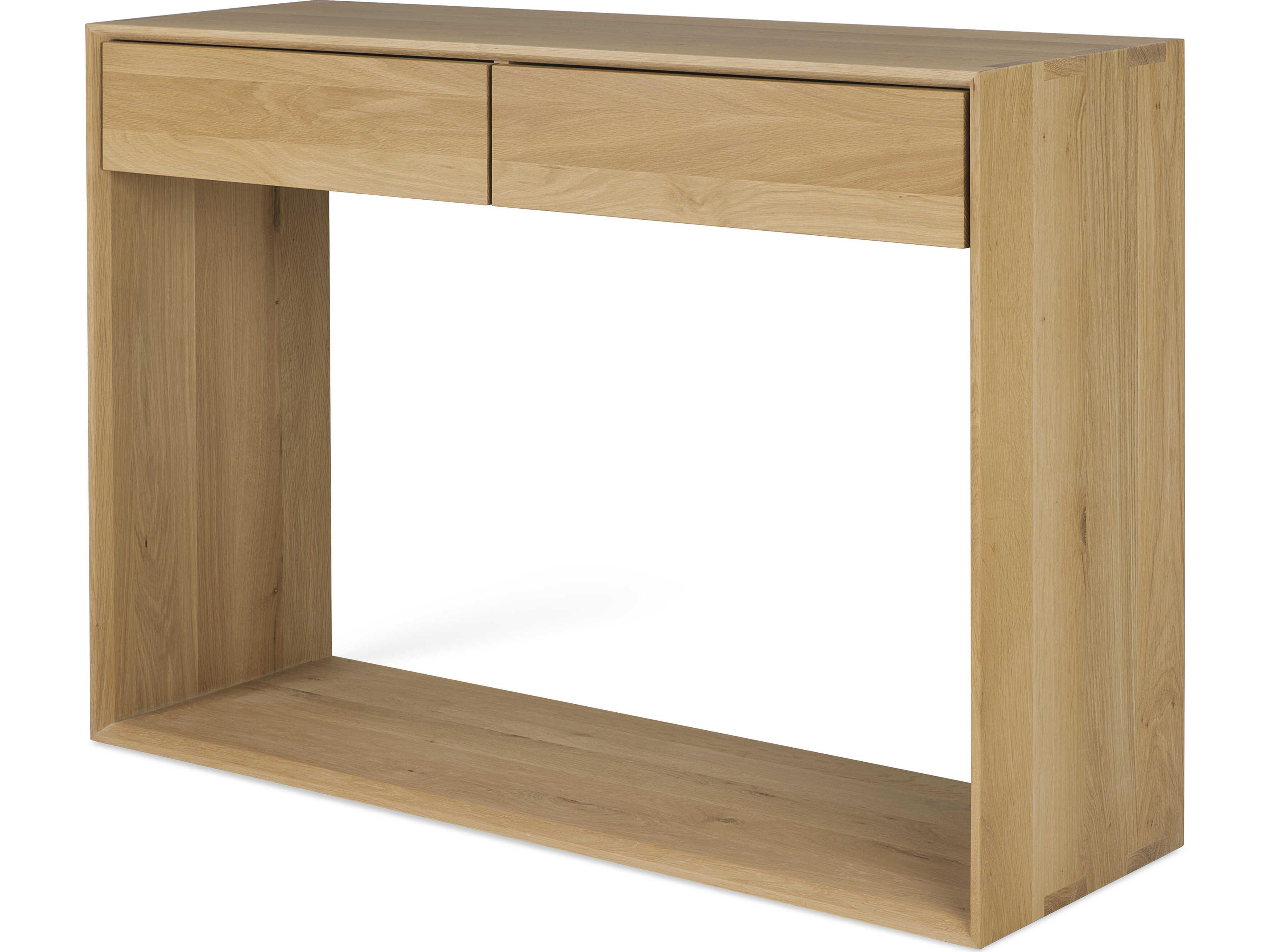 Nordic Oak Console Table