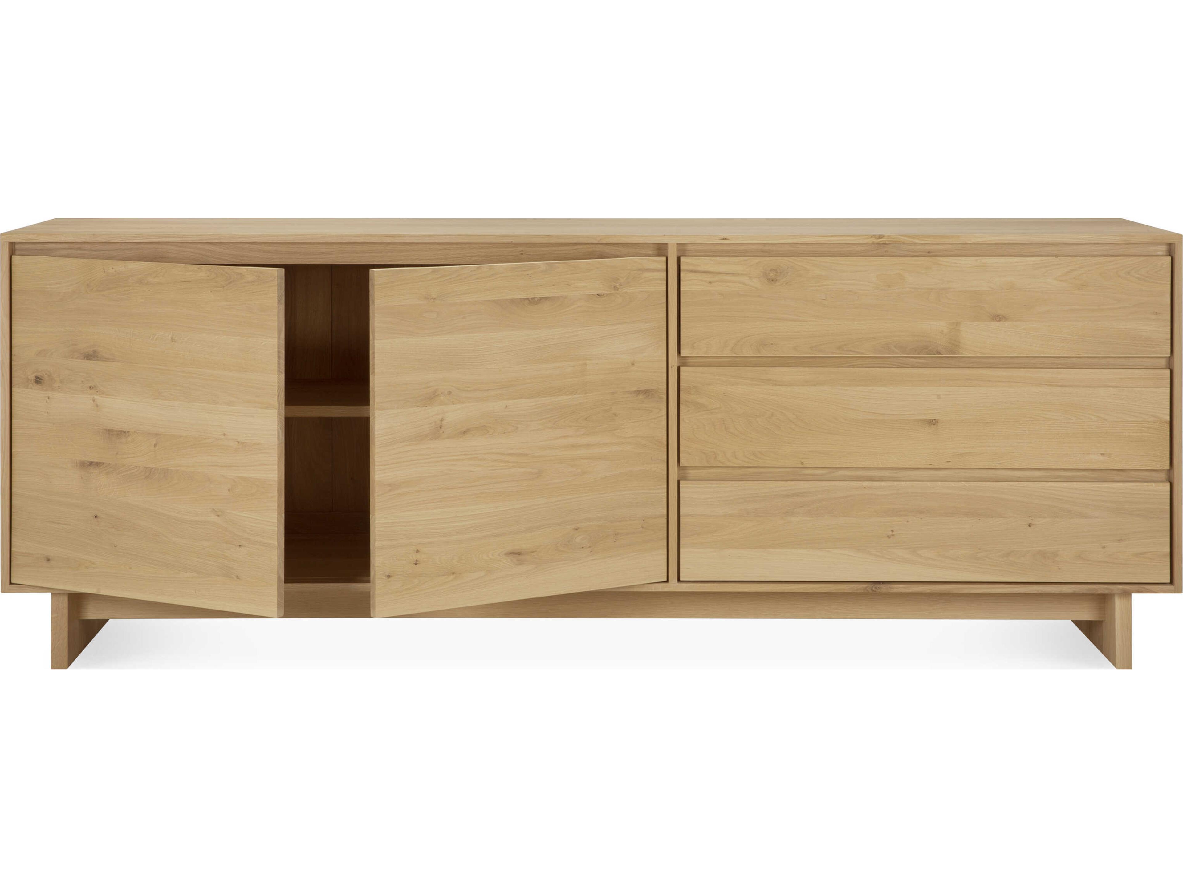 Ethnicraft Wave Oak Sideboard
