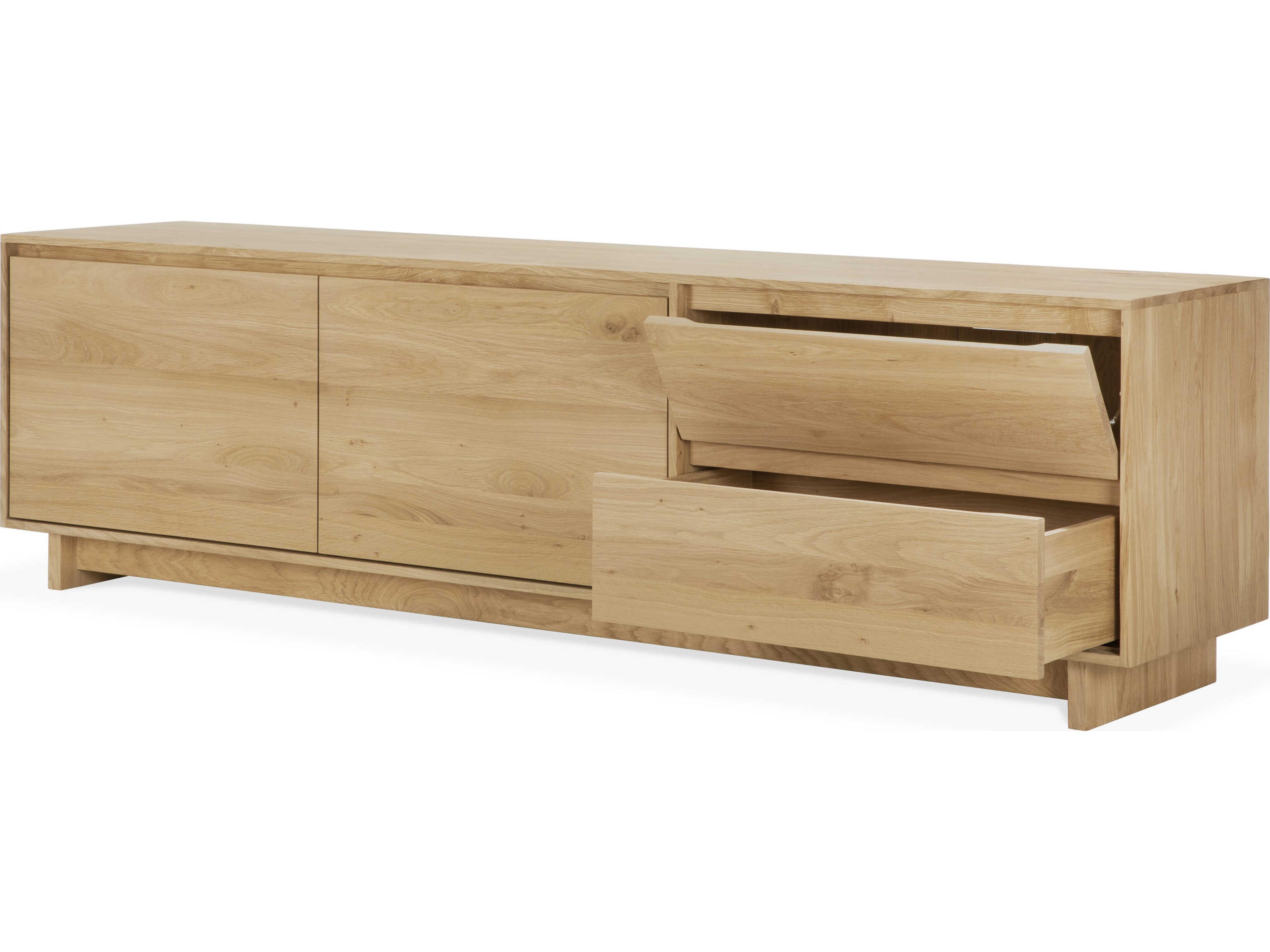 Ethnicraft Wave Oak Tv Cupboard