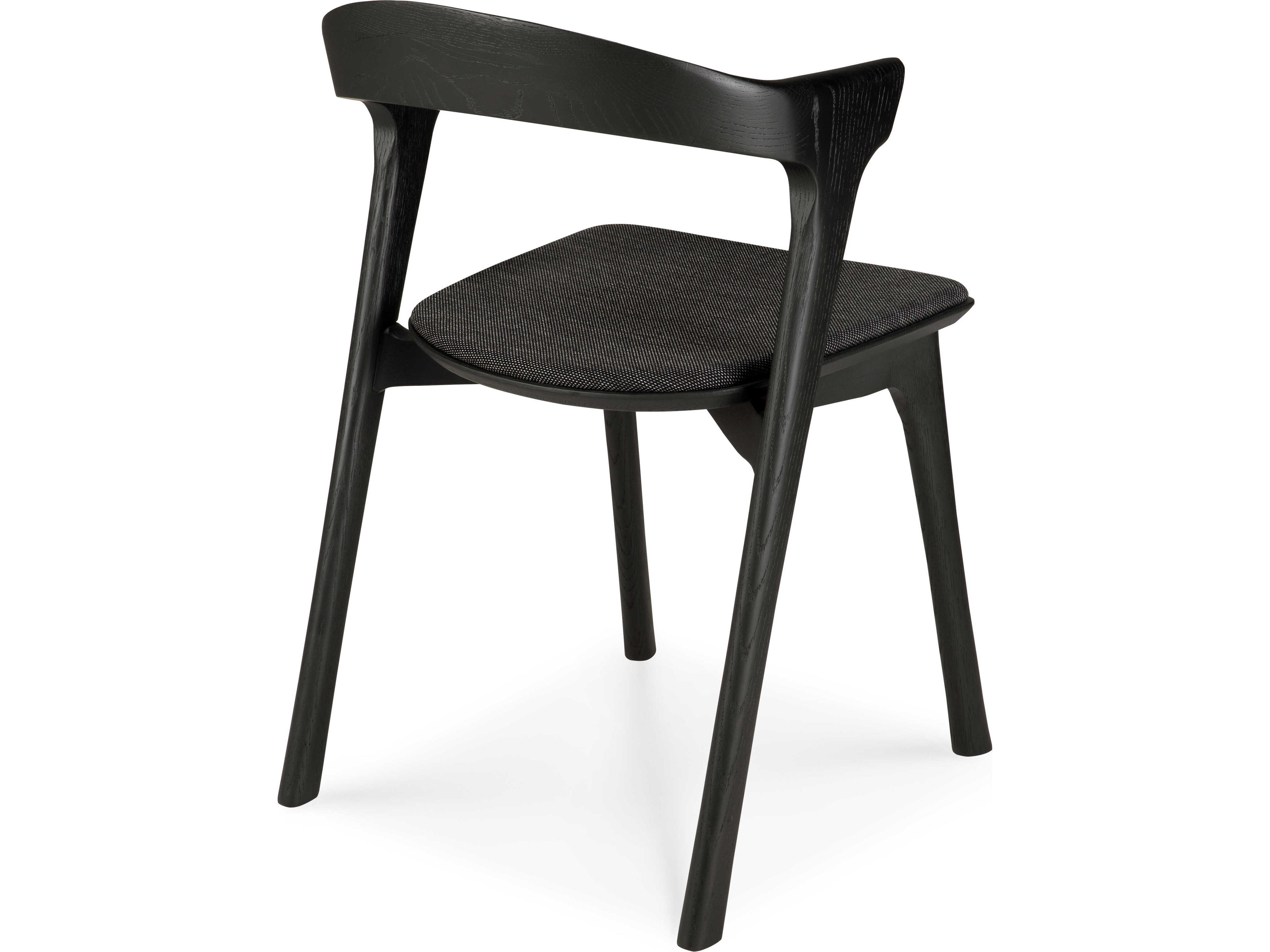 Ethnicraft Bok Oak Black and Soft Black Dining Chair