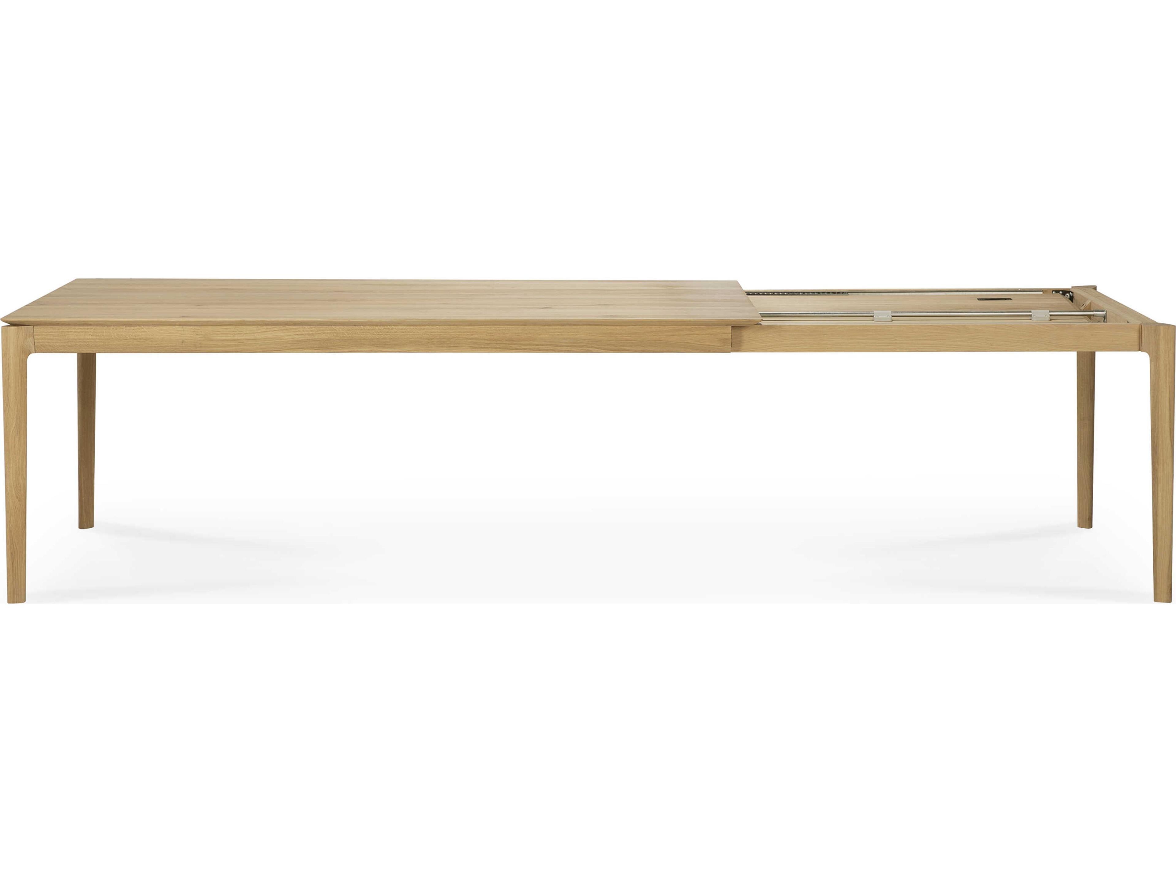 Ethnicraft Bok Oak Extendable Dining Table