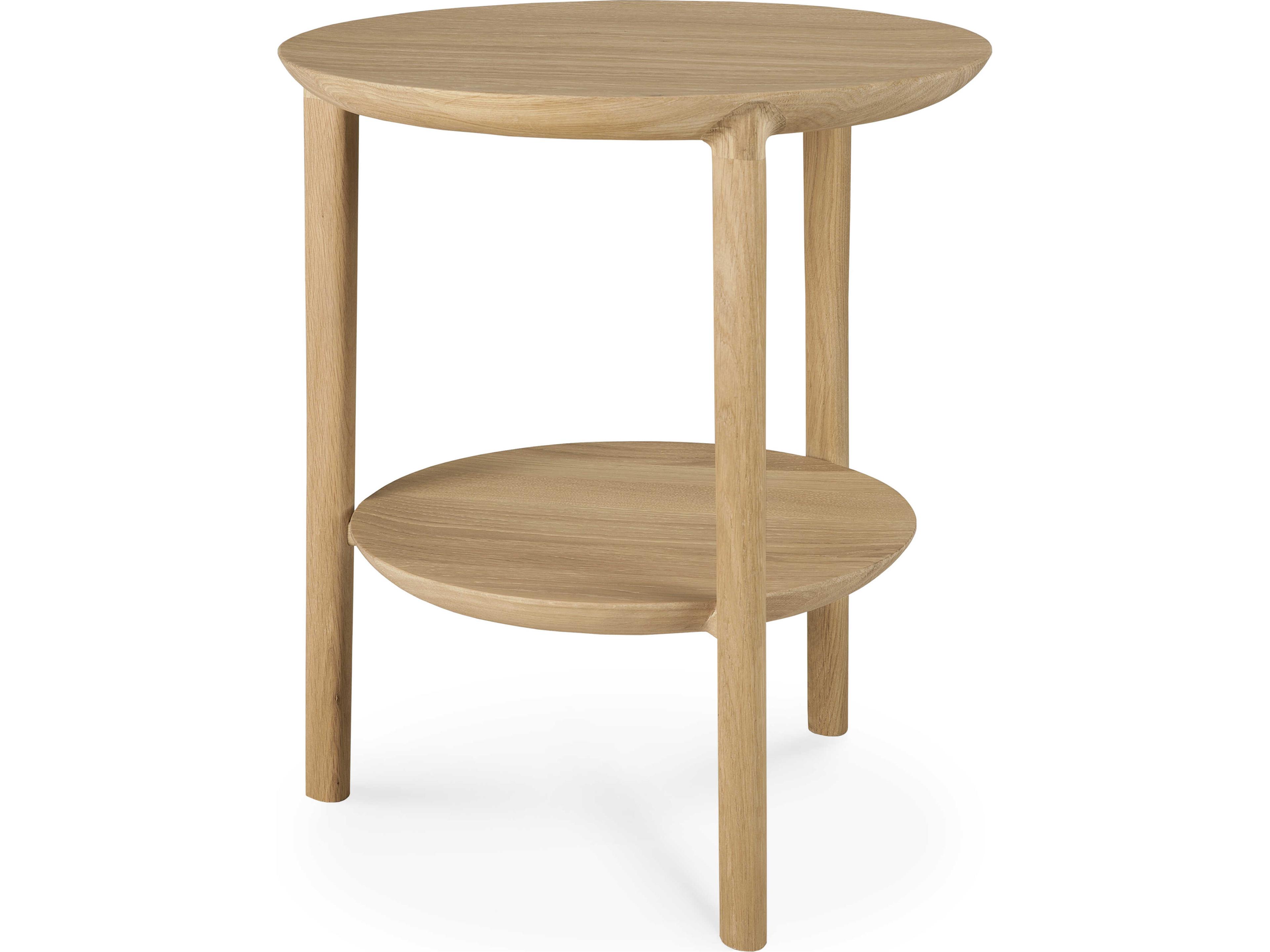Ethnicraft Bok Oak Side Table