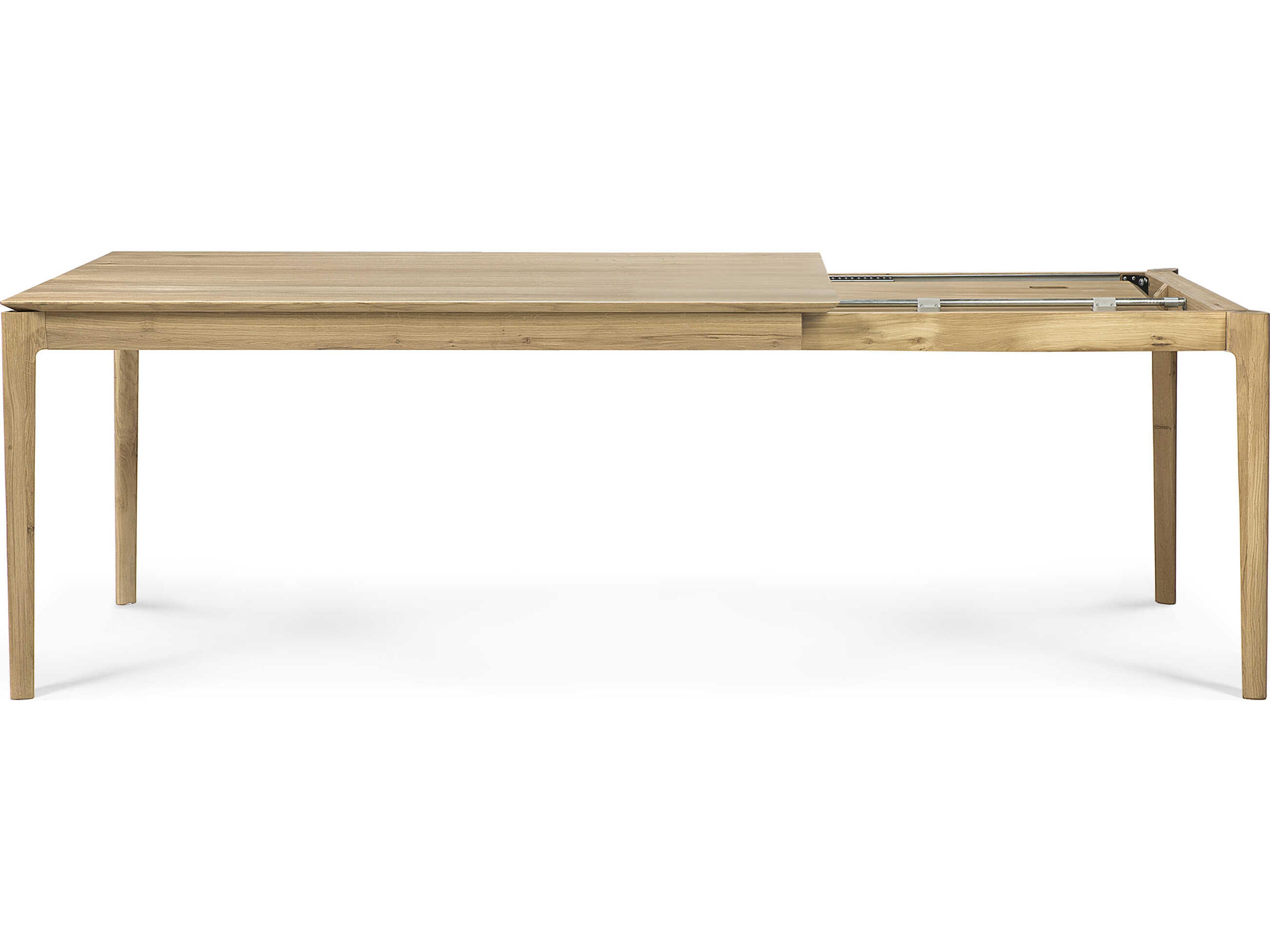 Ethnicraft Bok Oak Extendable Dining Table