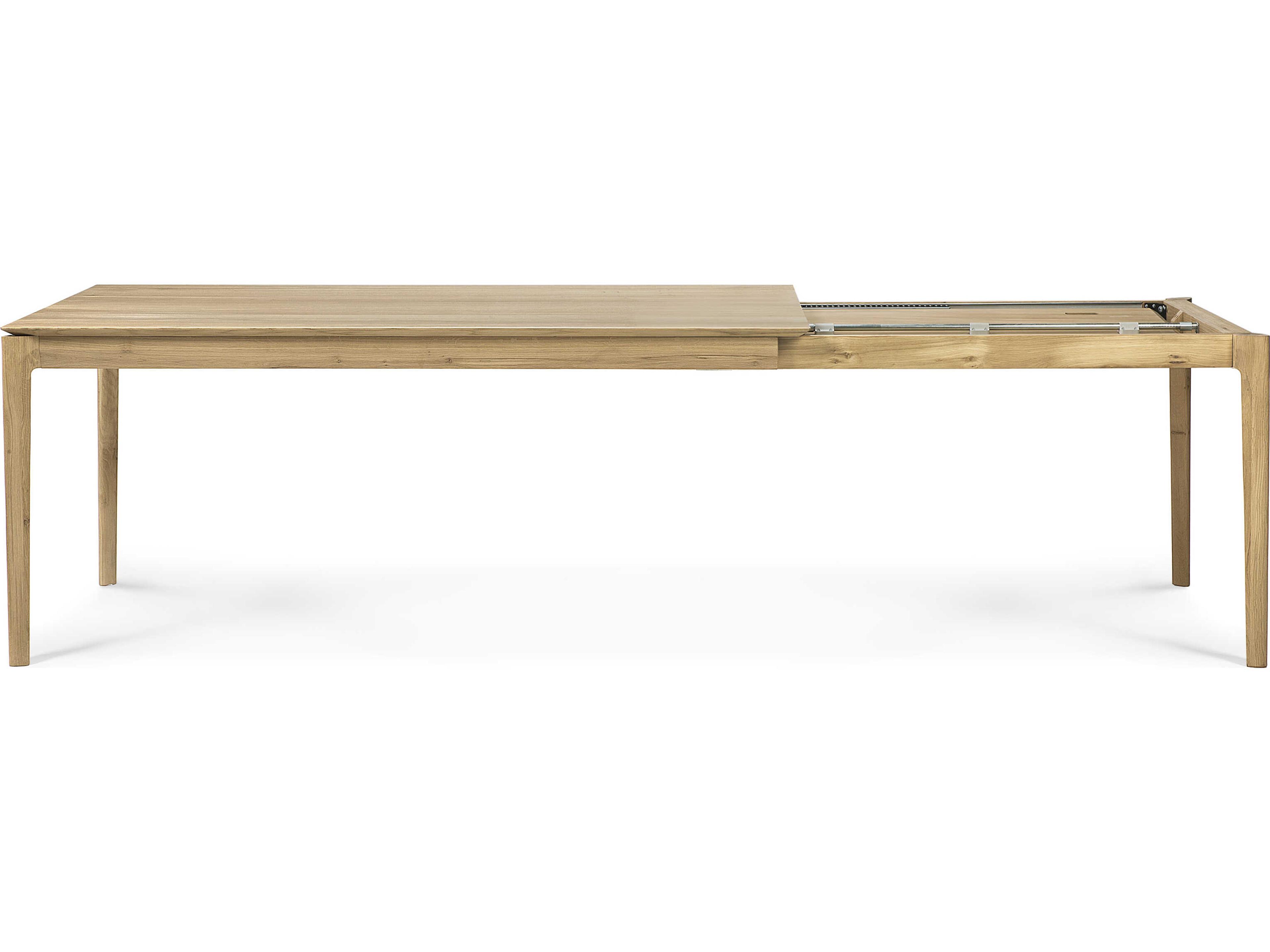 Ethnicraft Bok Oak Extendable Dining Table