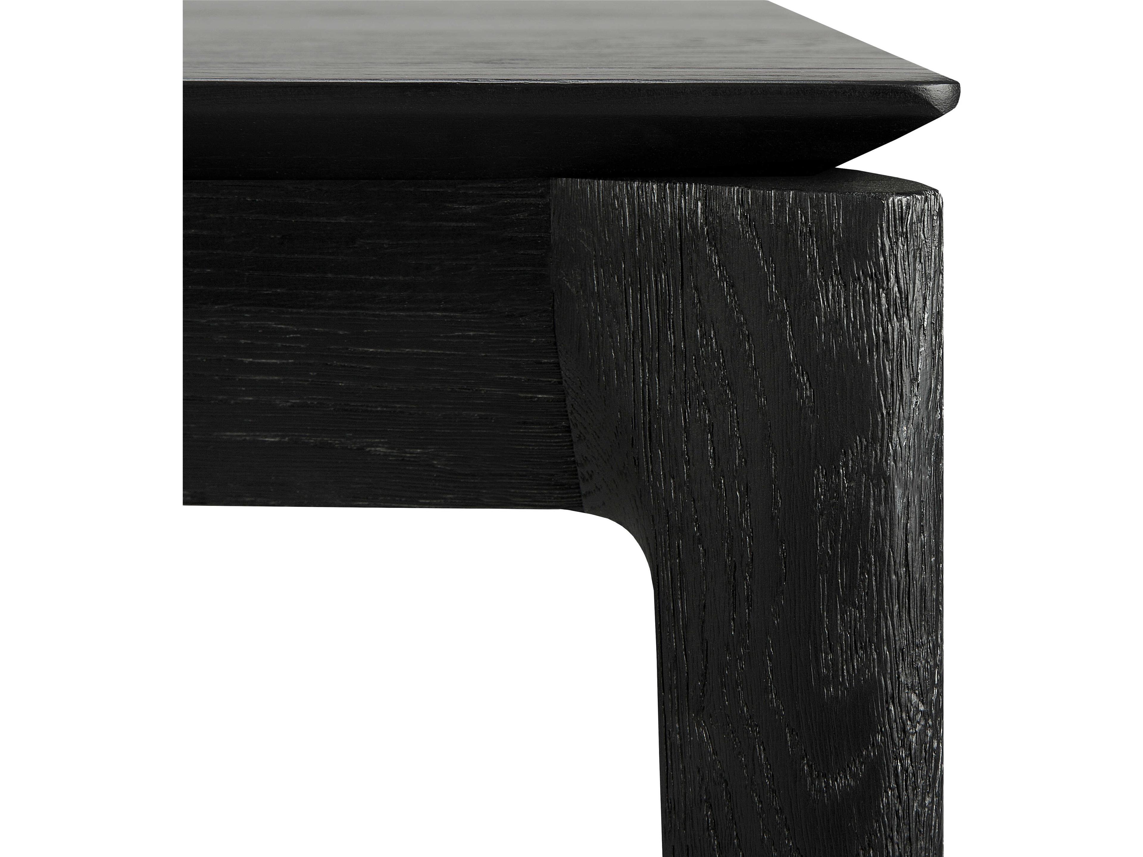 Ethnicraft Bok Oak Black Dining Table
