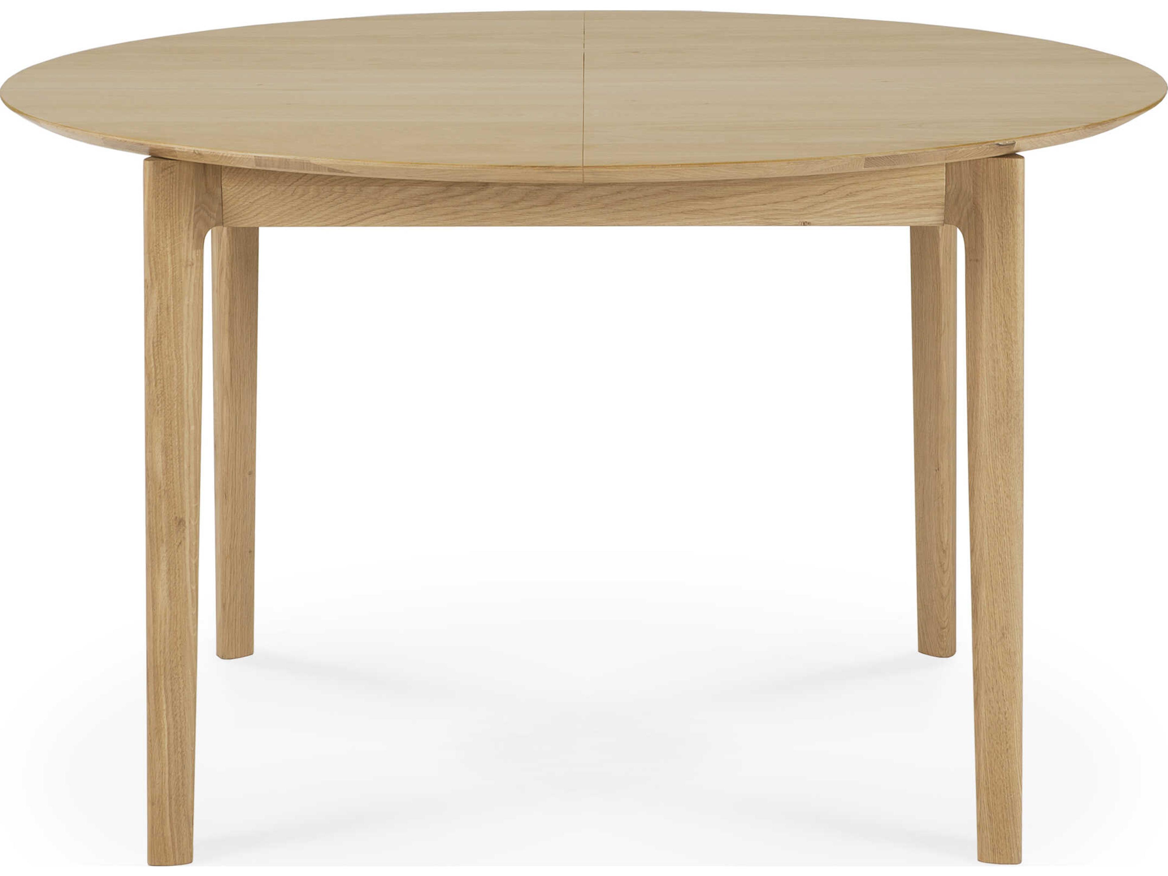 Ethnicraft Bok Oak Extendable Dining Table