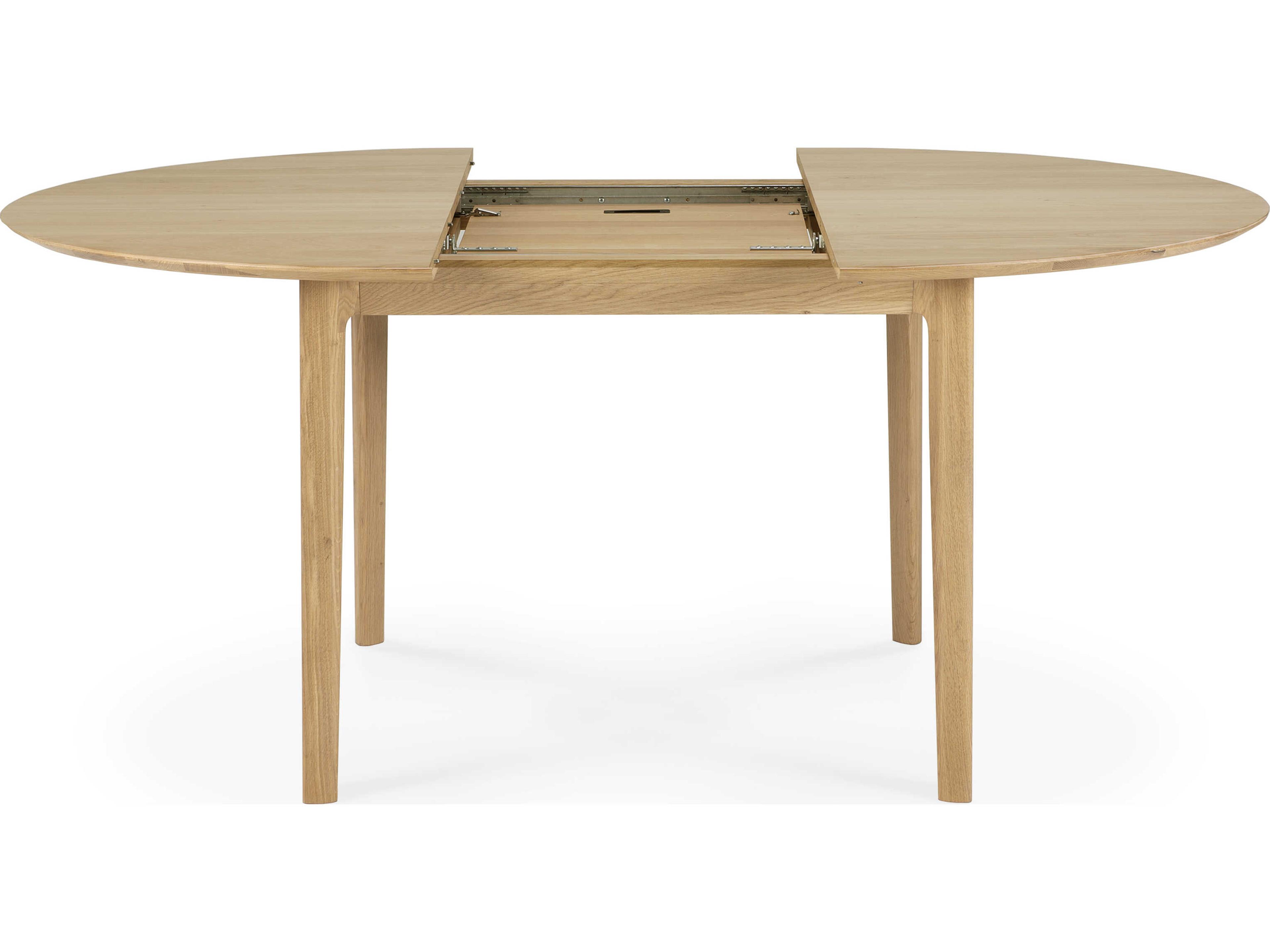 Ethnicraft Bok Oak Extendable Dining Table