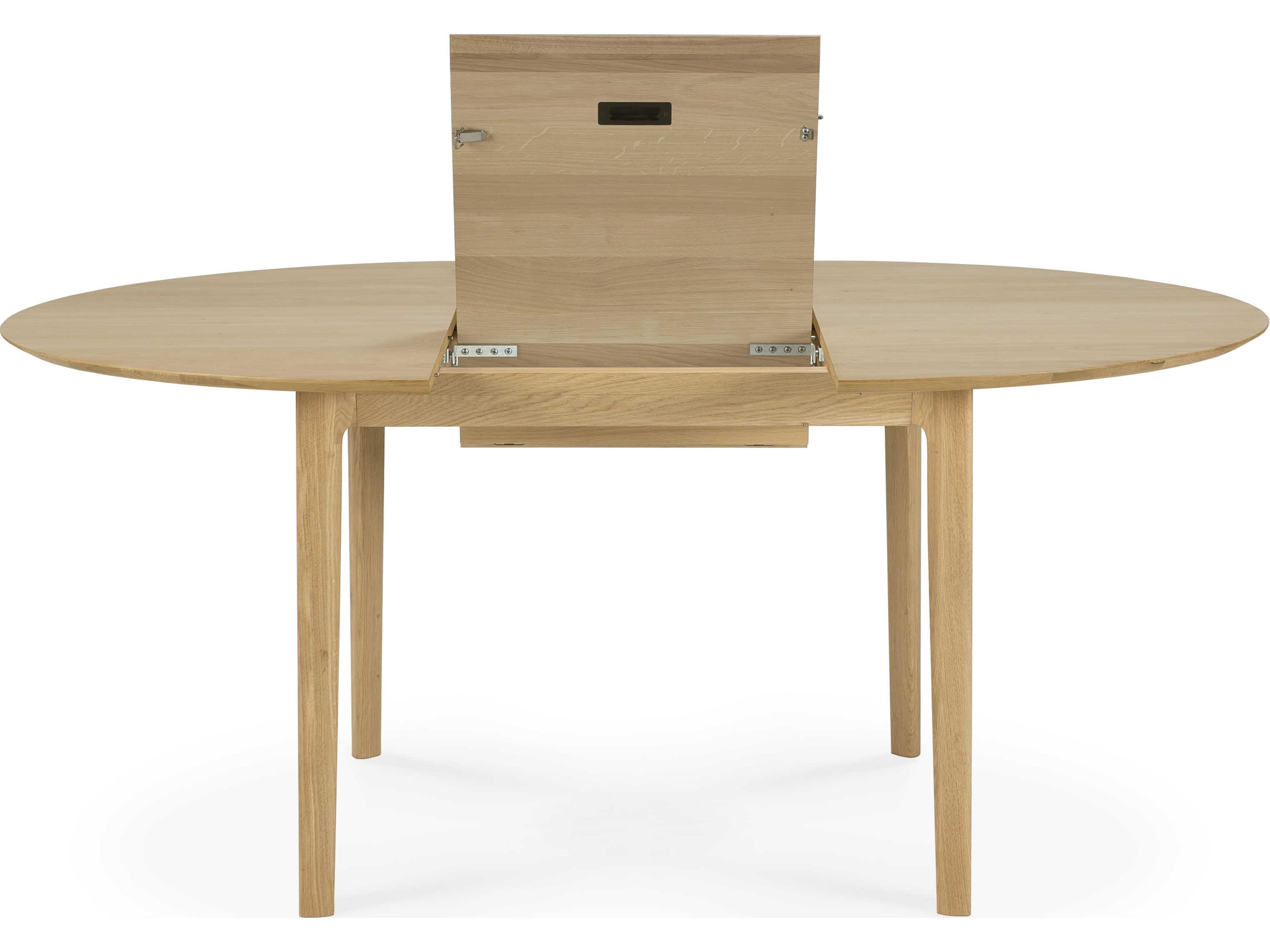 Ethnicraft Bok Oak Extendable Dining Table