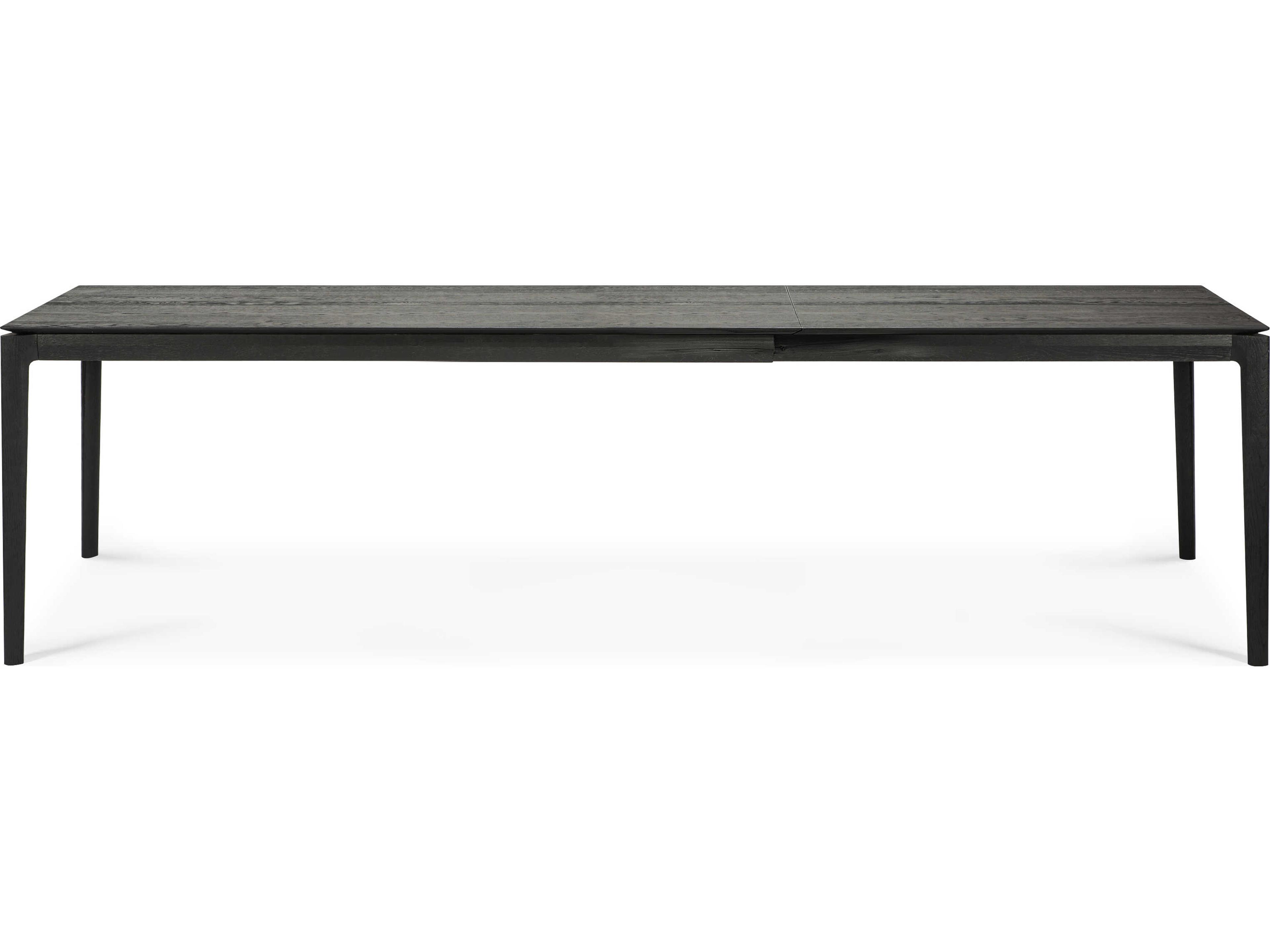 Ethnicraft Bok Oak Black Extendable Dining Table
