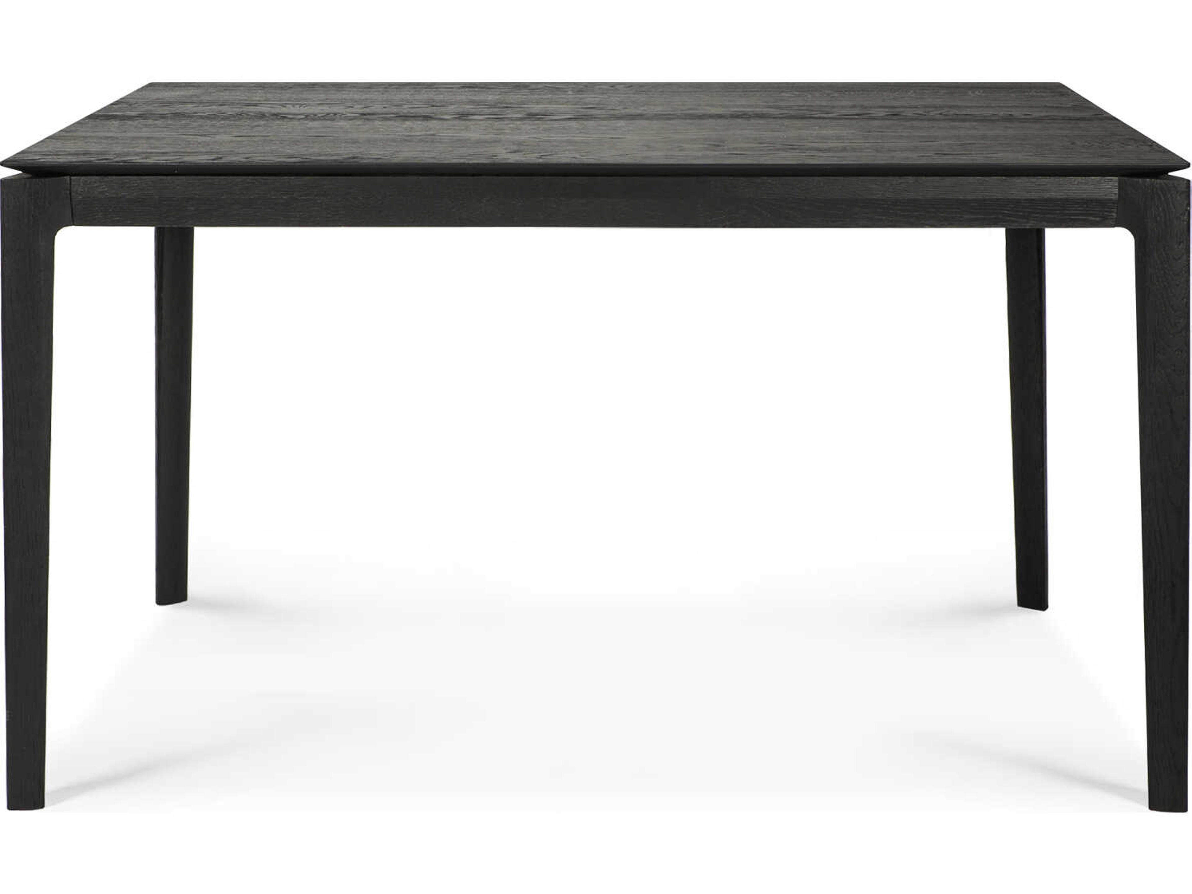 Ethnicraft Bok Oak Black Extendable Dining Table