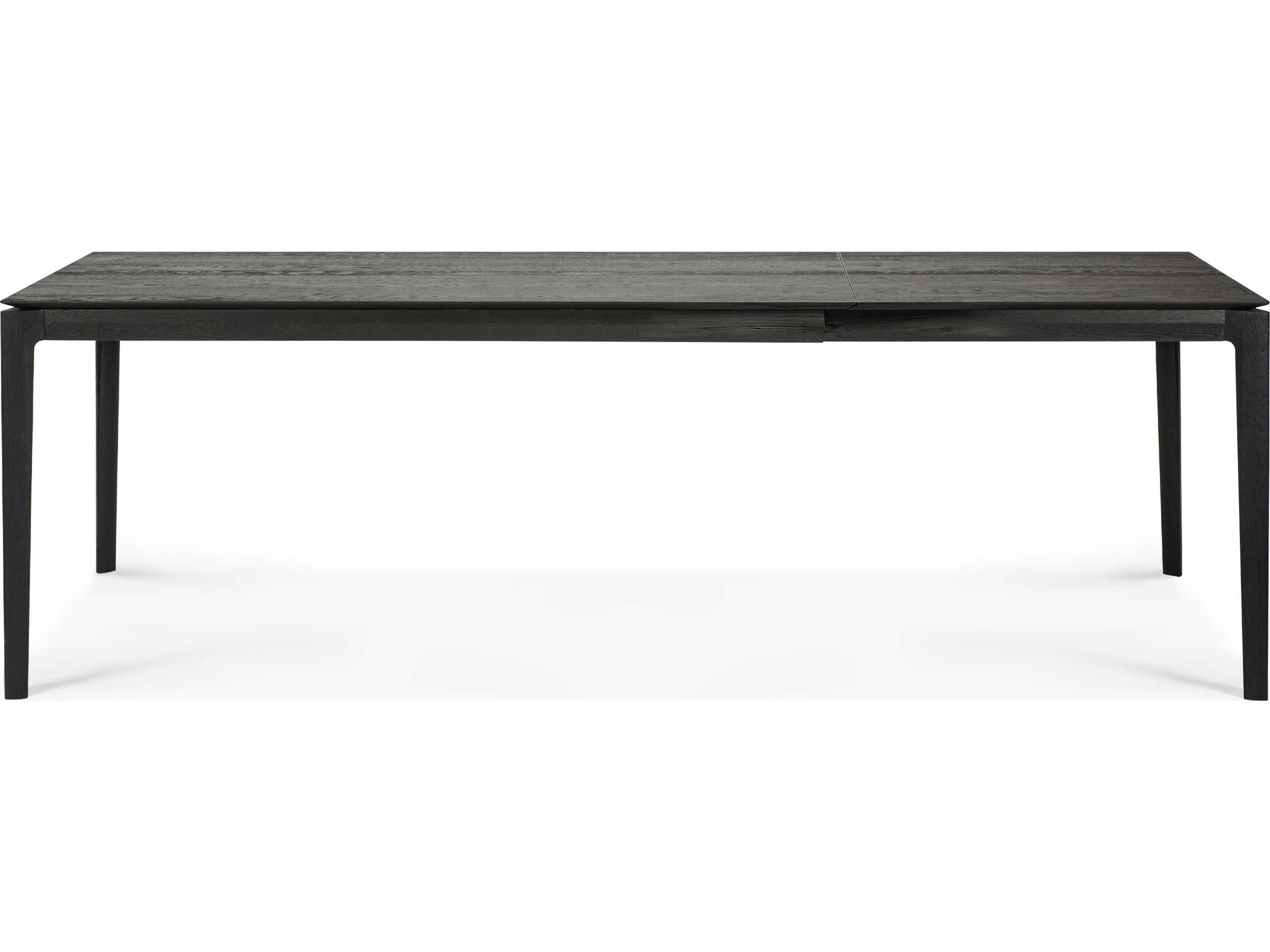 Ethnicraft Bok Oak Black Extendable Dining Table