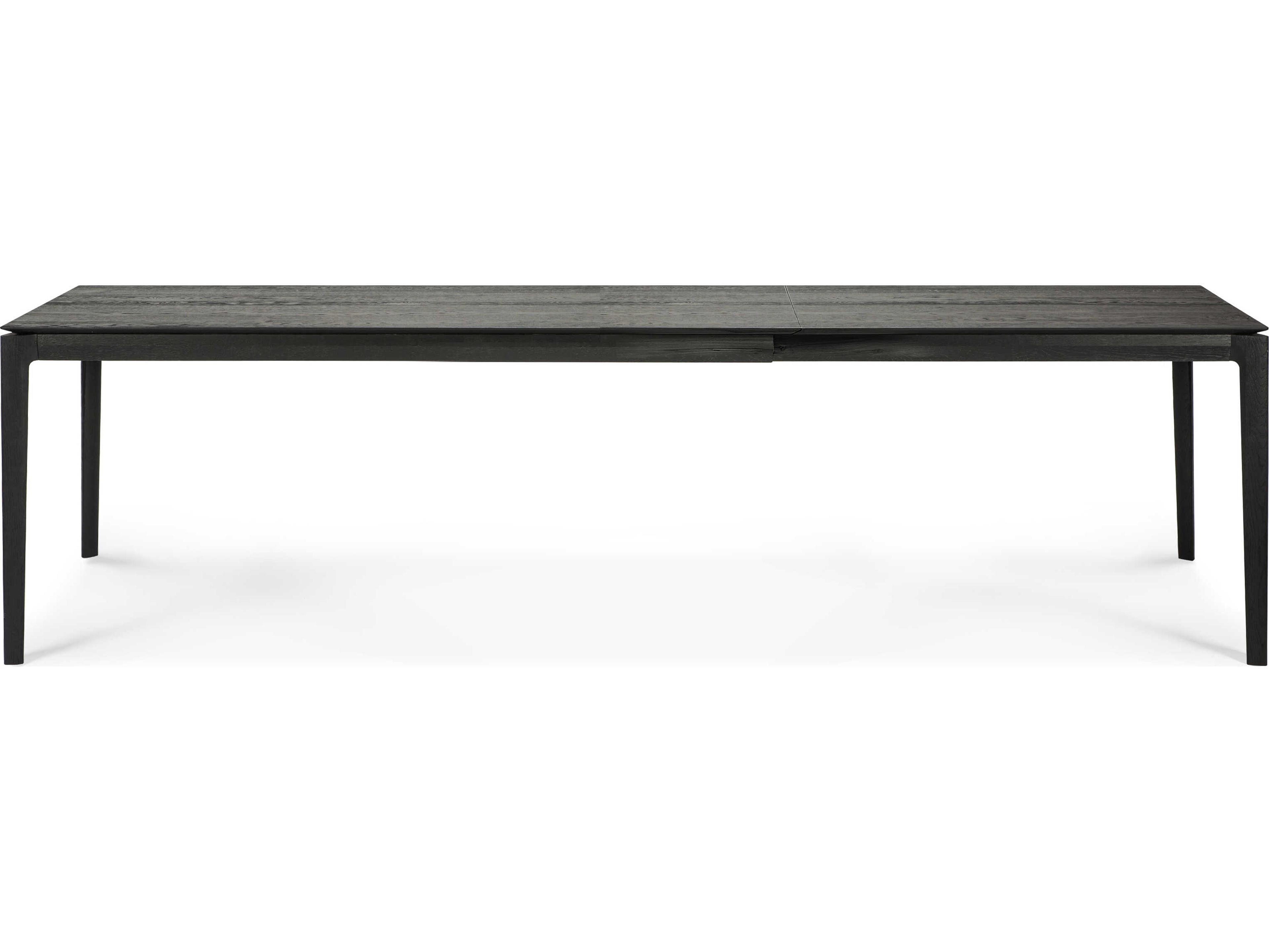 Ethnicraft Bok Oak Black Extendable Dining Table