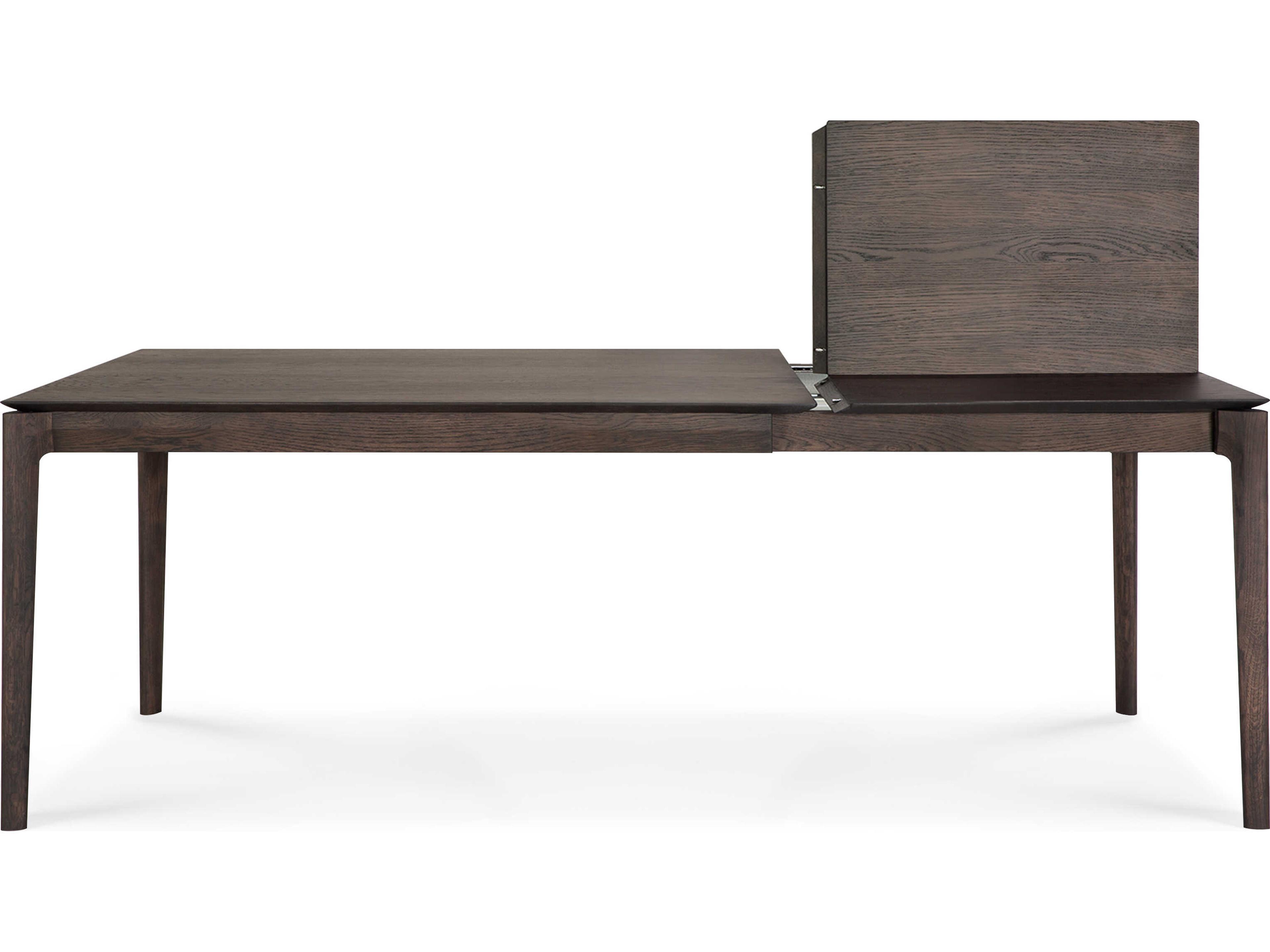 Ethnicraft Bok Oak Brown Extendable Dining Table