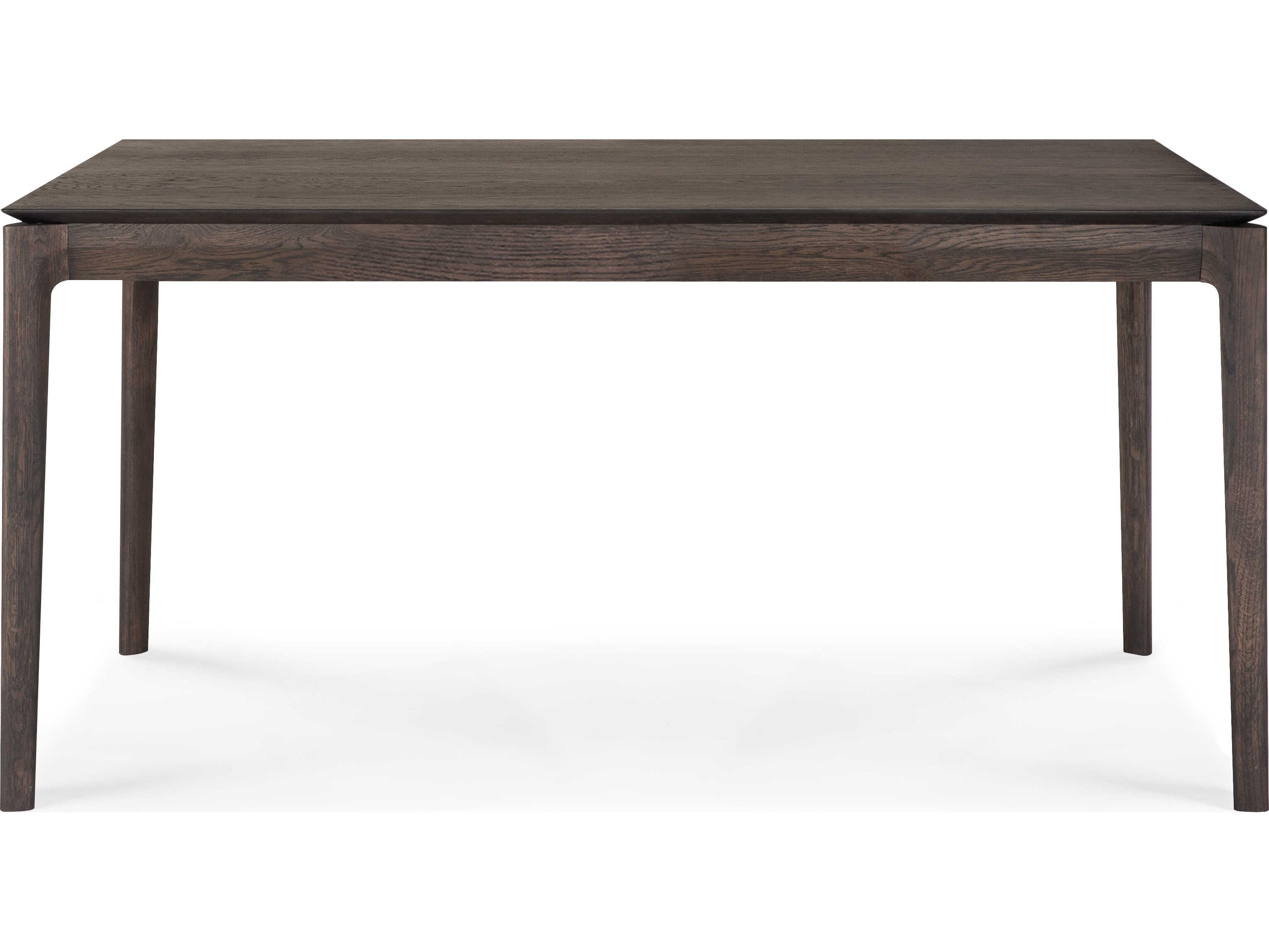 Ethnicraft Bok Oak Brown Extendable Dining Table