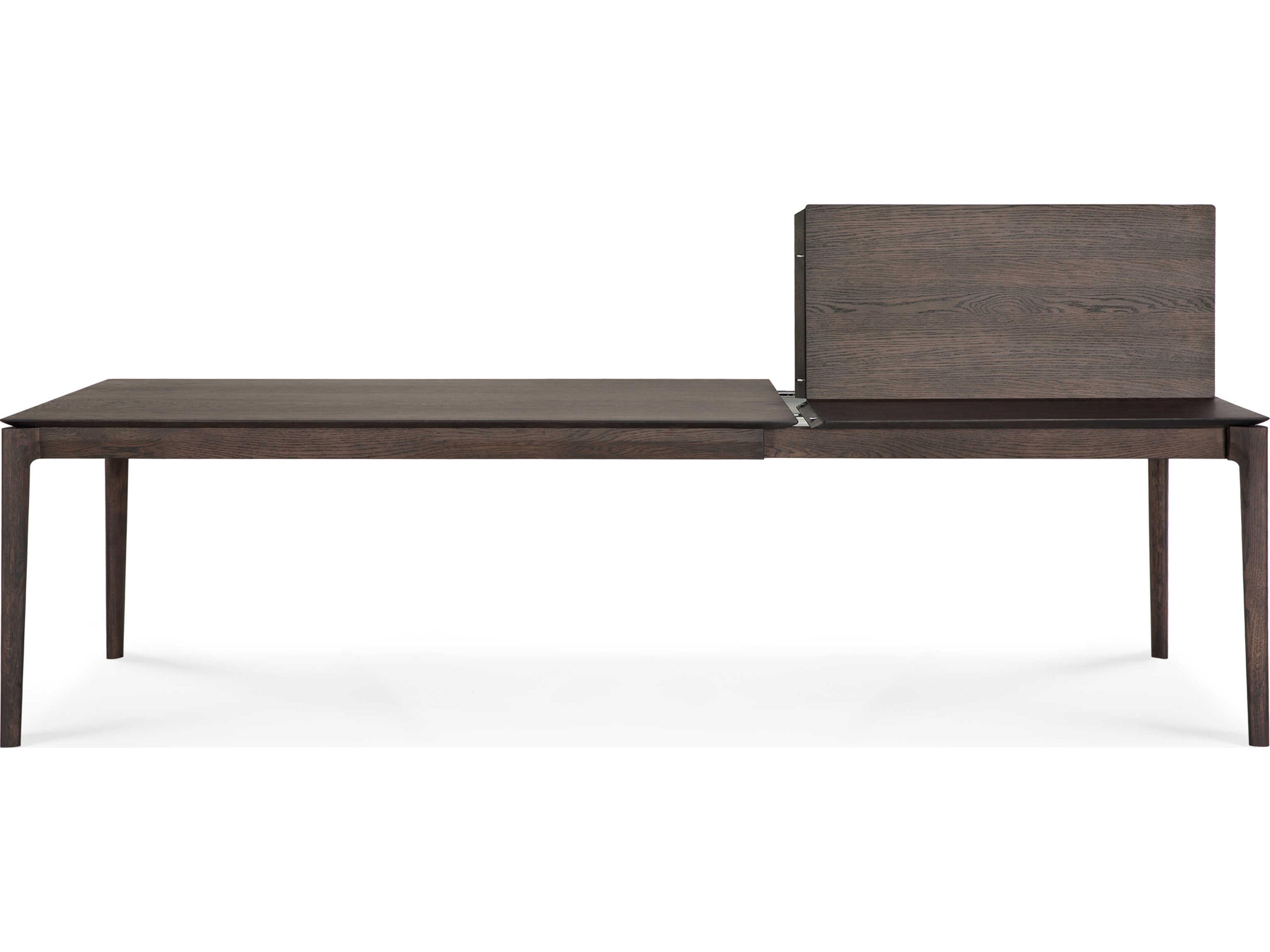 Ethnicraft Bok Oak Brown Extendable Dining Table