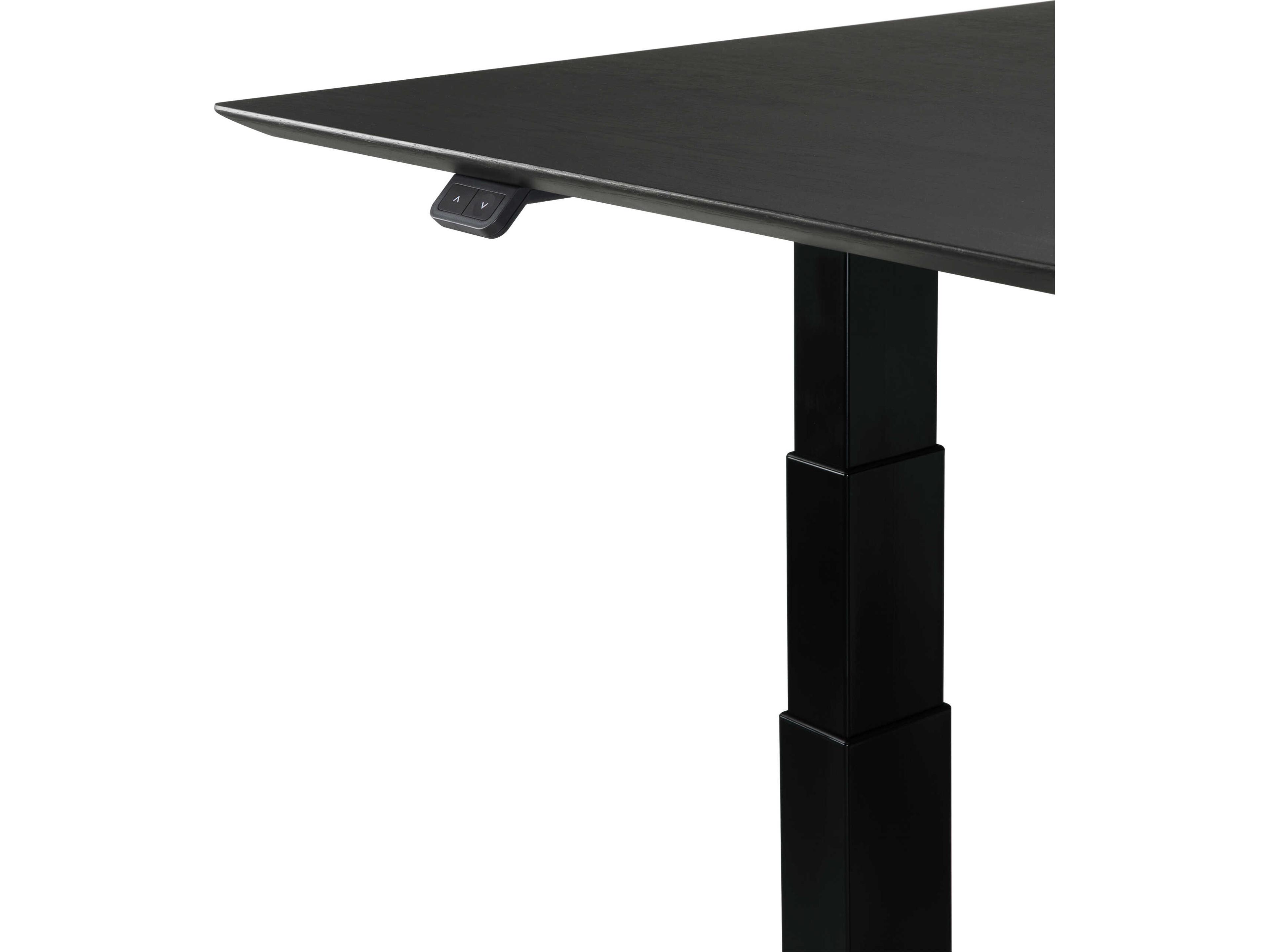 Ethnicraft Bok Oak Black Adjustable Desk Table Top