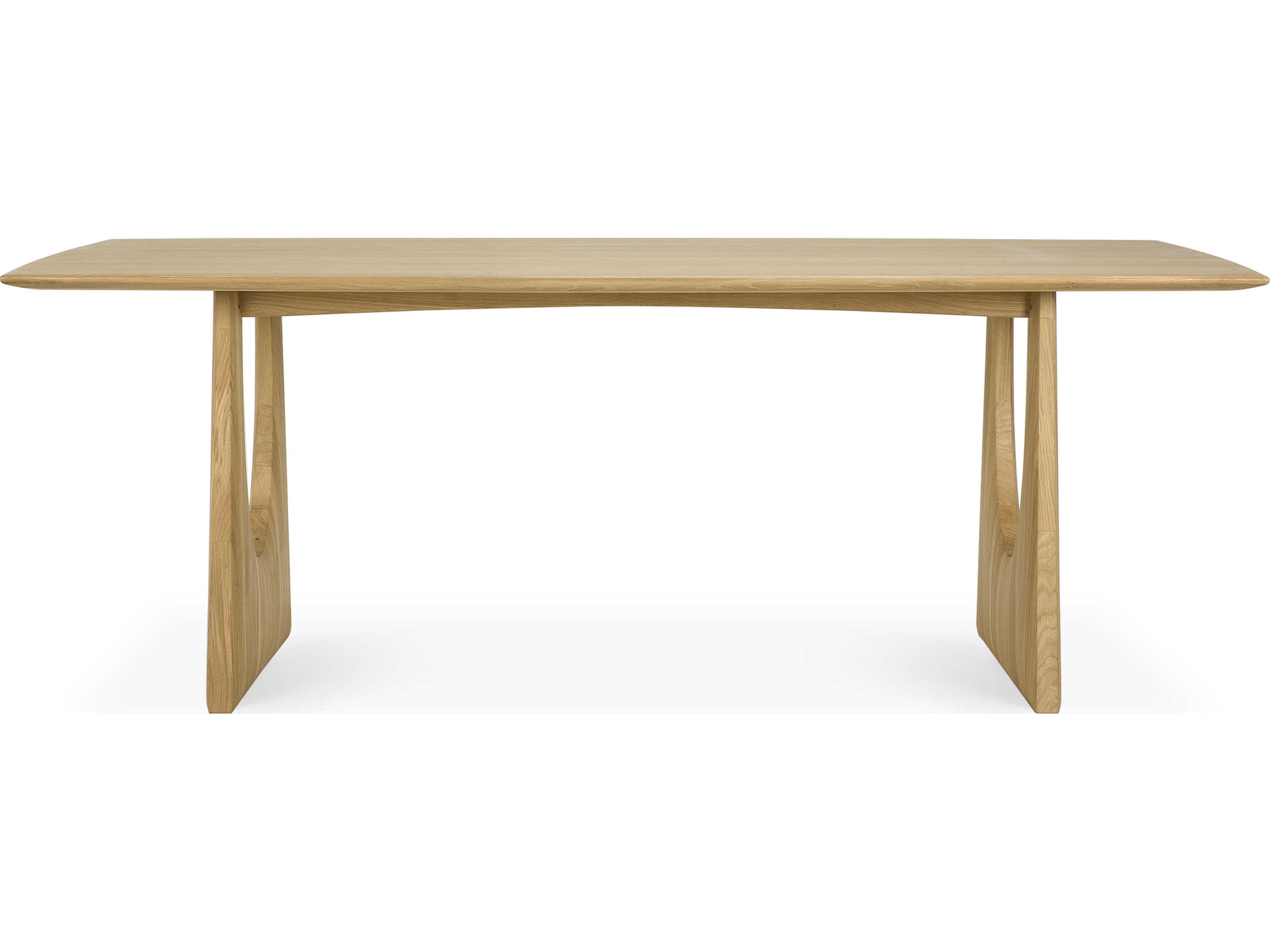 Ethnicraft Geometric Oak Dining Table
