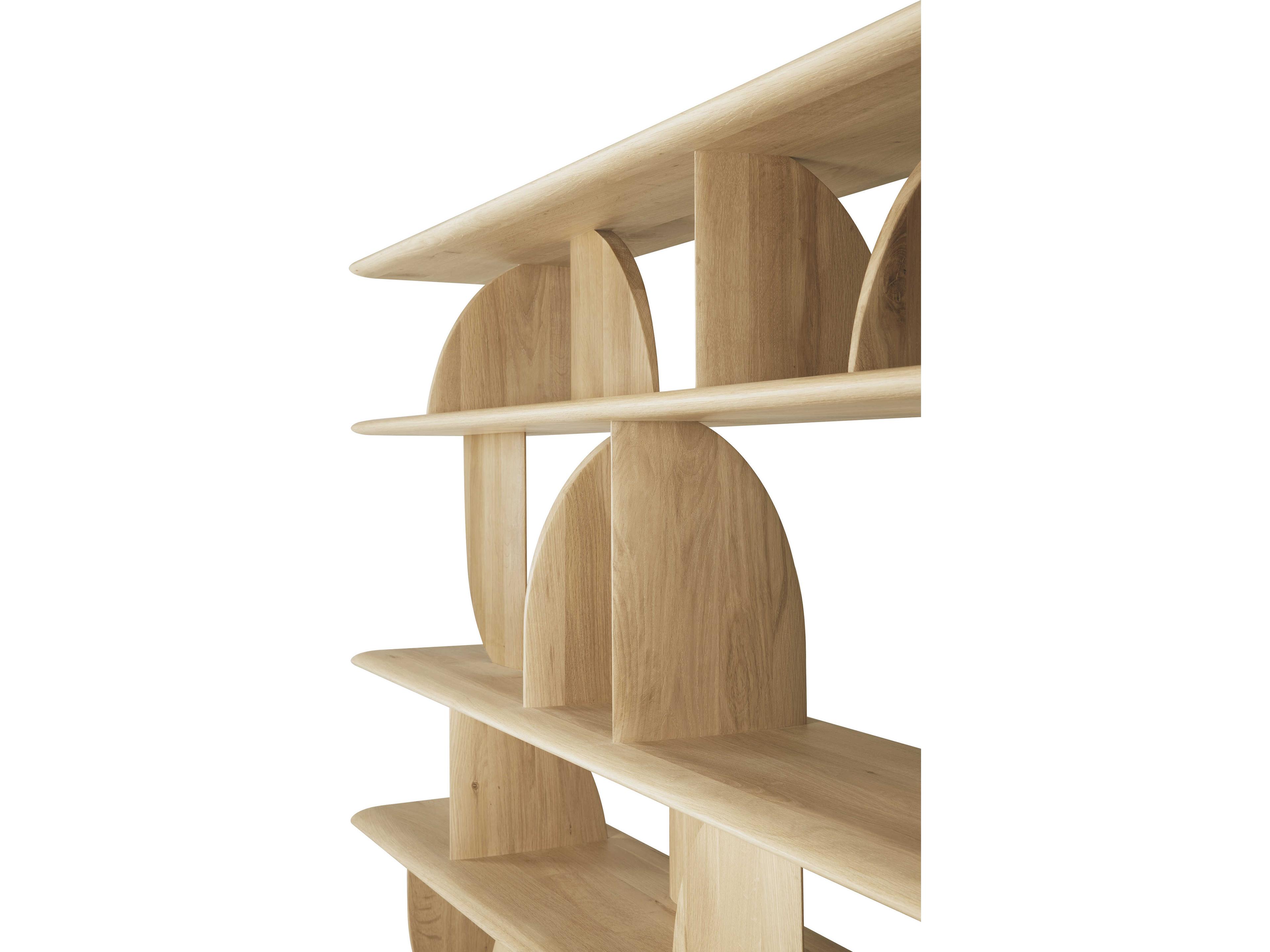 Ethnicraft Geometric Oak Rack