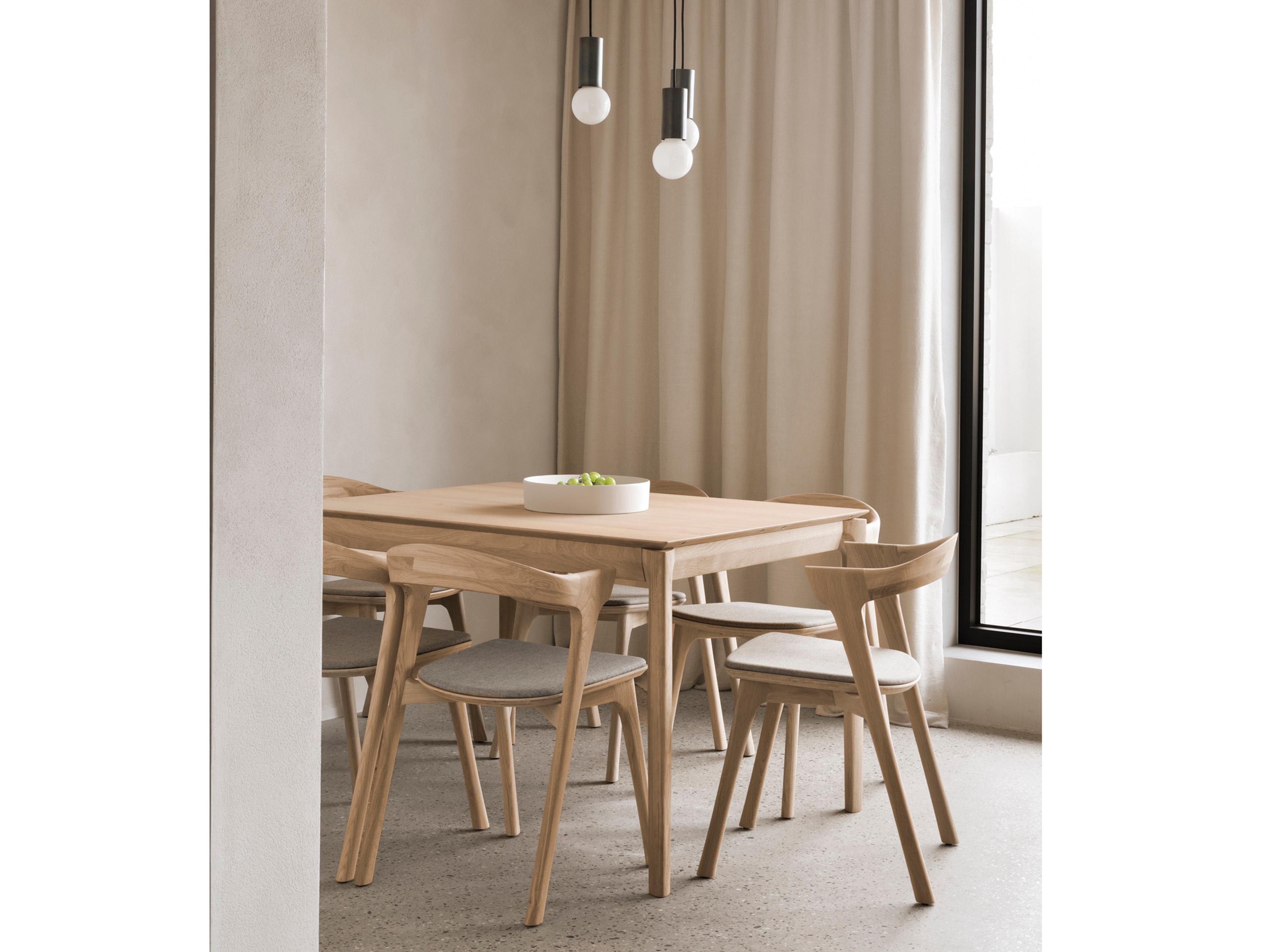 Bok Oak Wood Dining Room Set