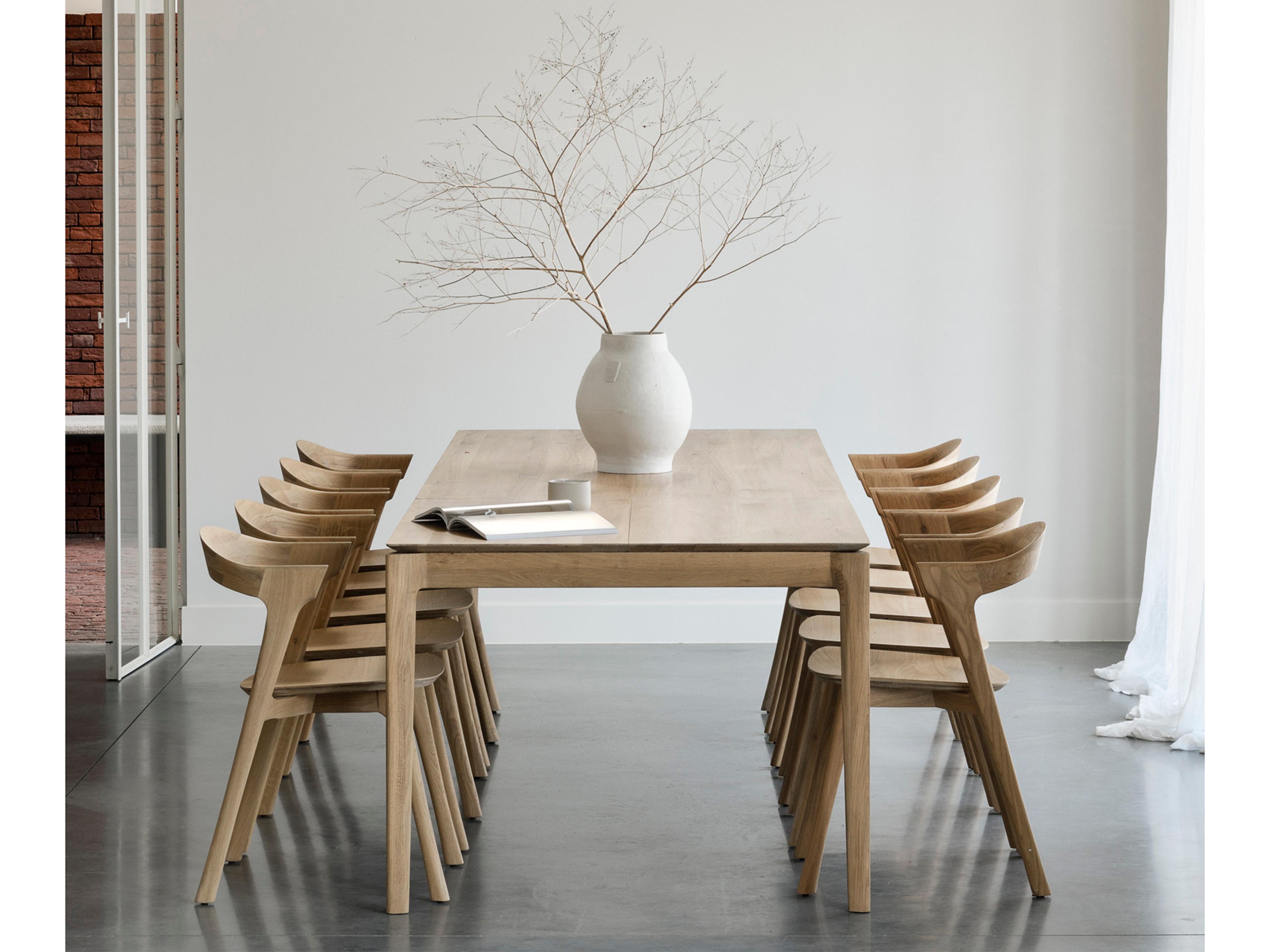Bok Oak Wood Dining Room Set