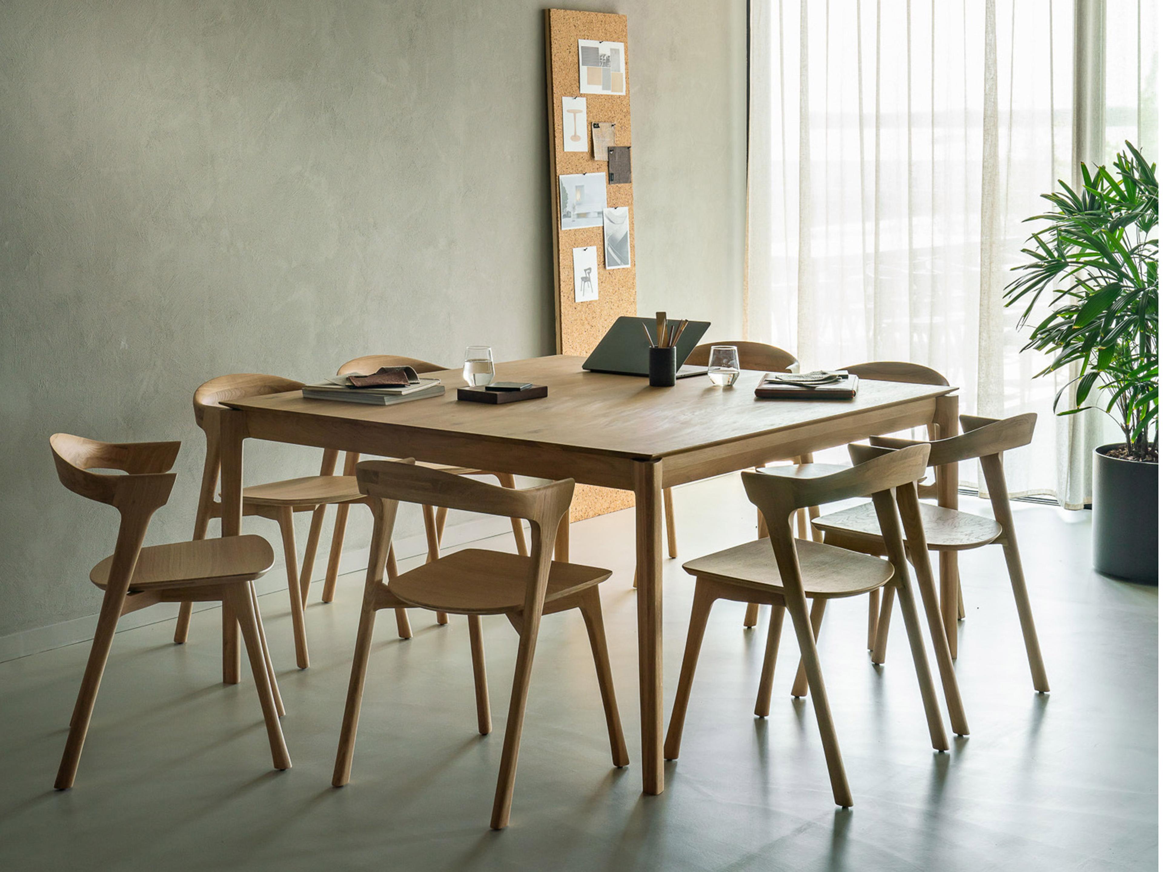 Bok Oak Wood Dining Room Set