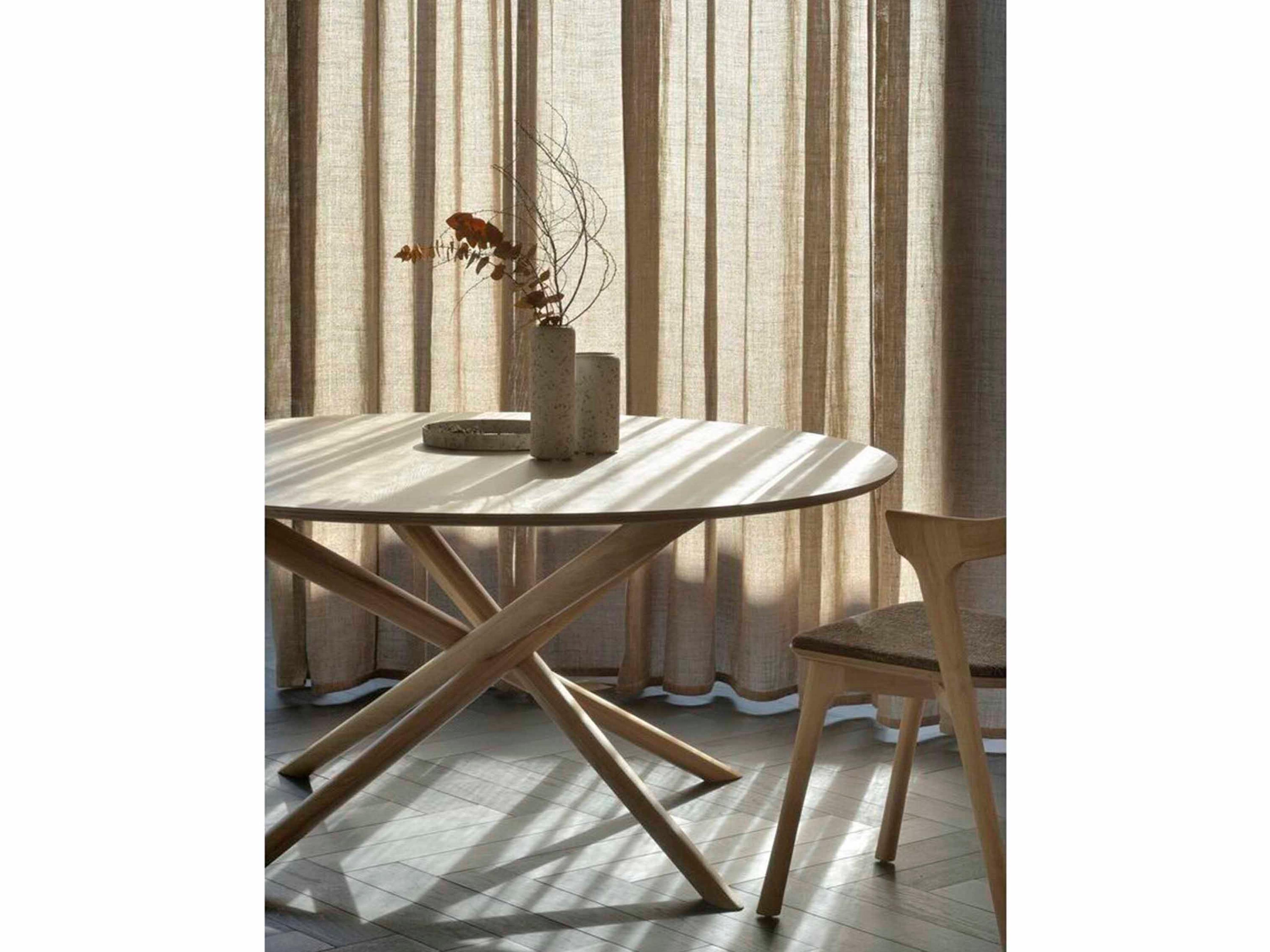 Mikado Oak Wood Dining Room Set