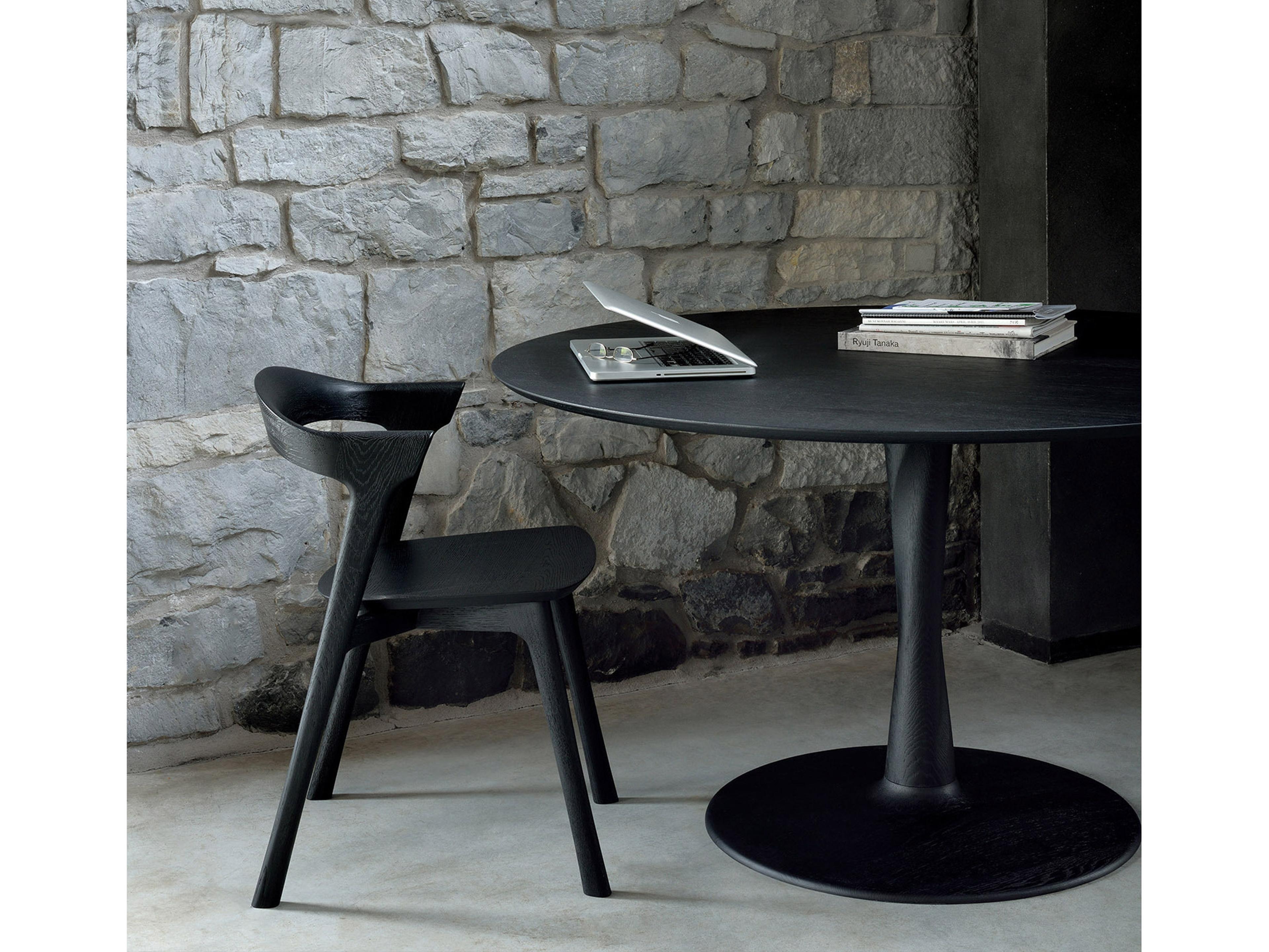 Torsion Oak Wood Dining Room Set