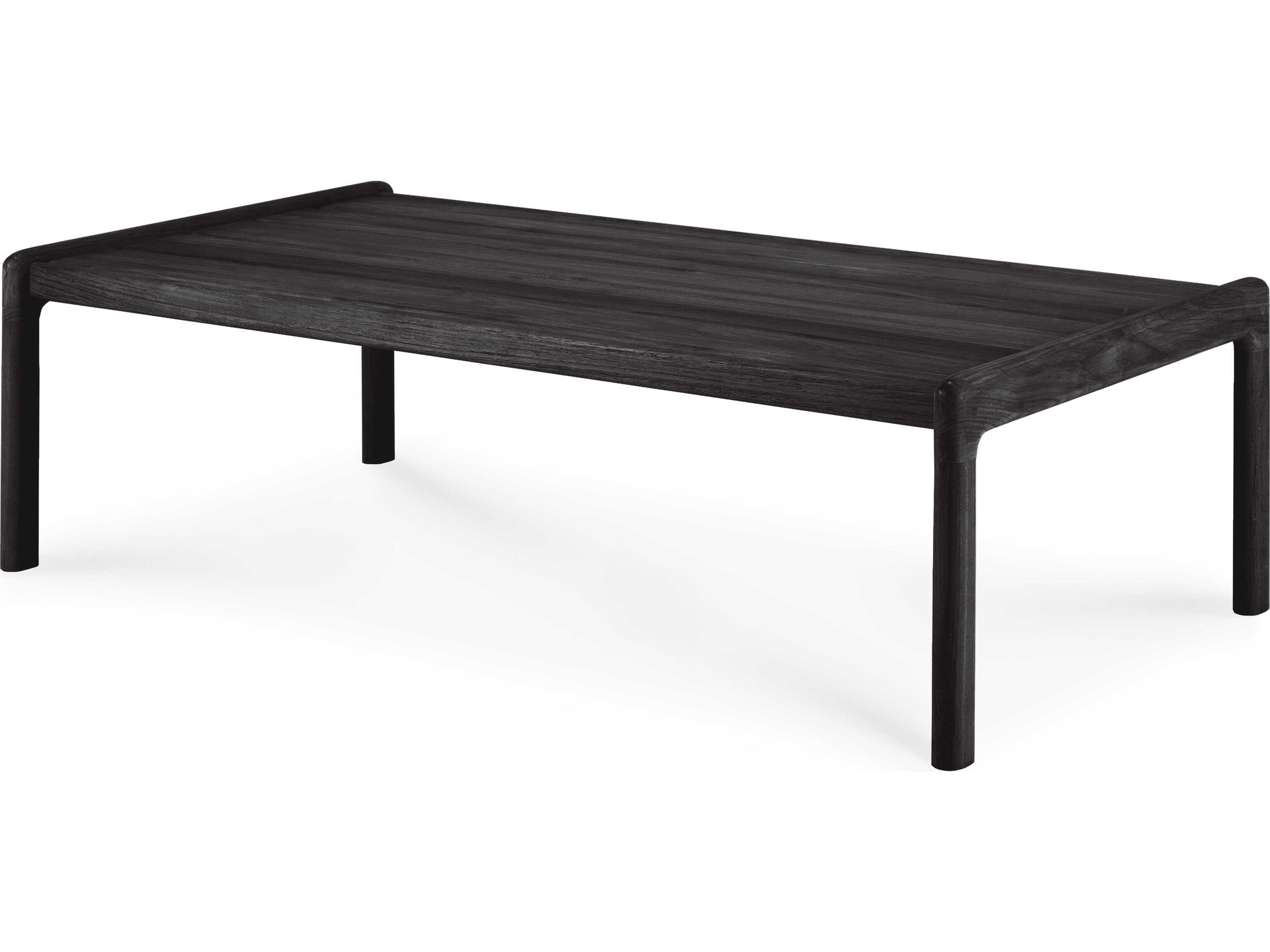 Ethnicraft Outdoor Jack Teak Black Coffee Table