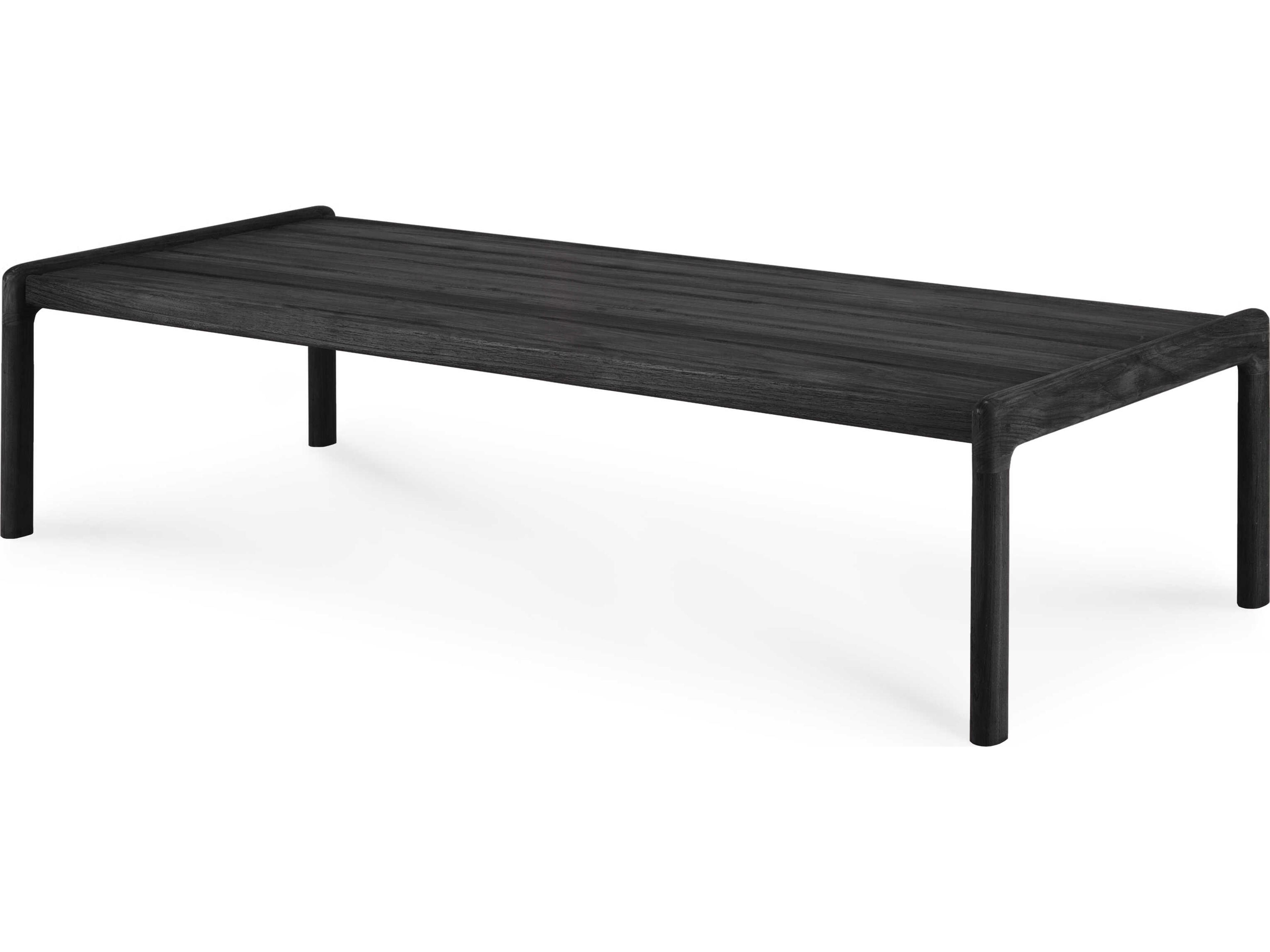 Ethnicraft Outdoor Jack Teak Black Coffee Table