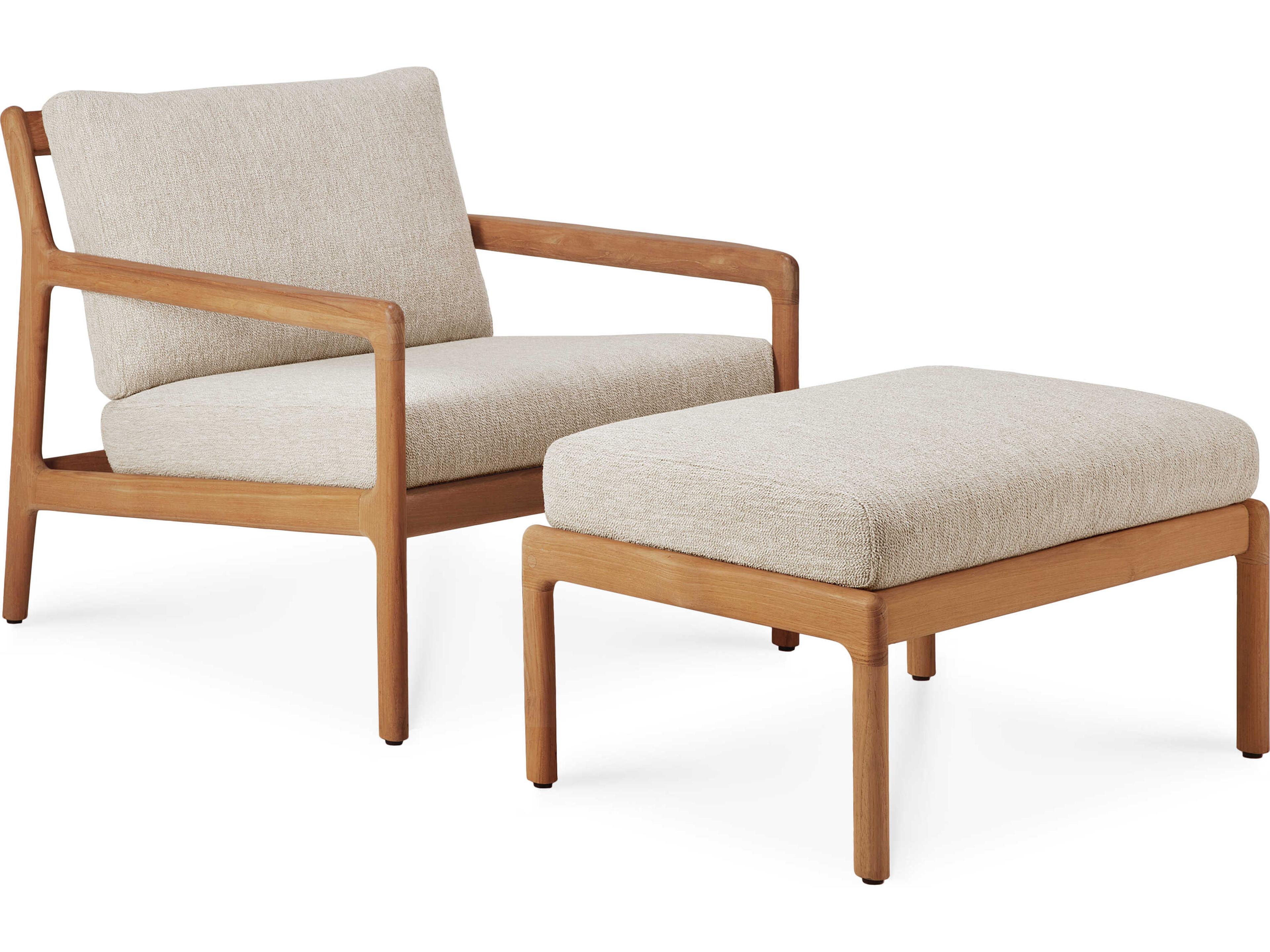 Ethnicraft Outdoor Jack Teak Footstool