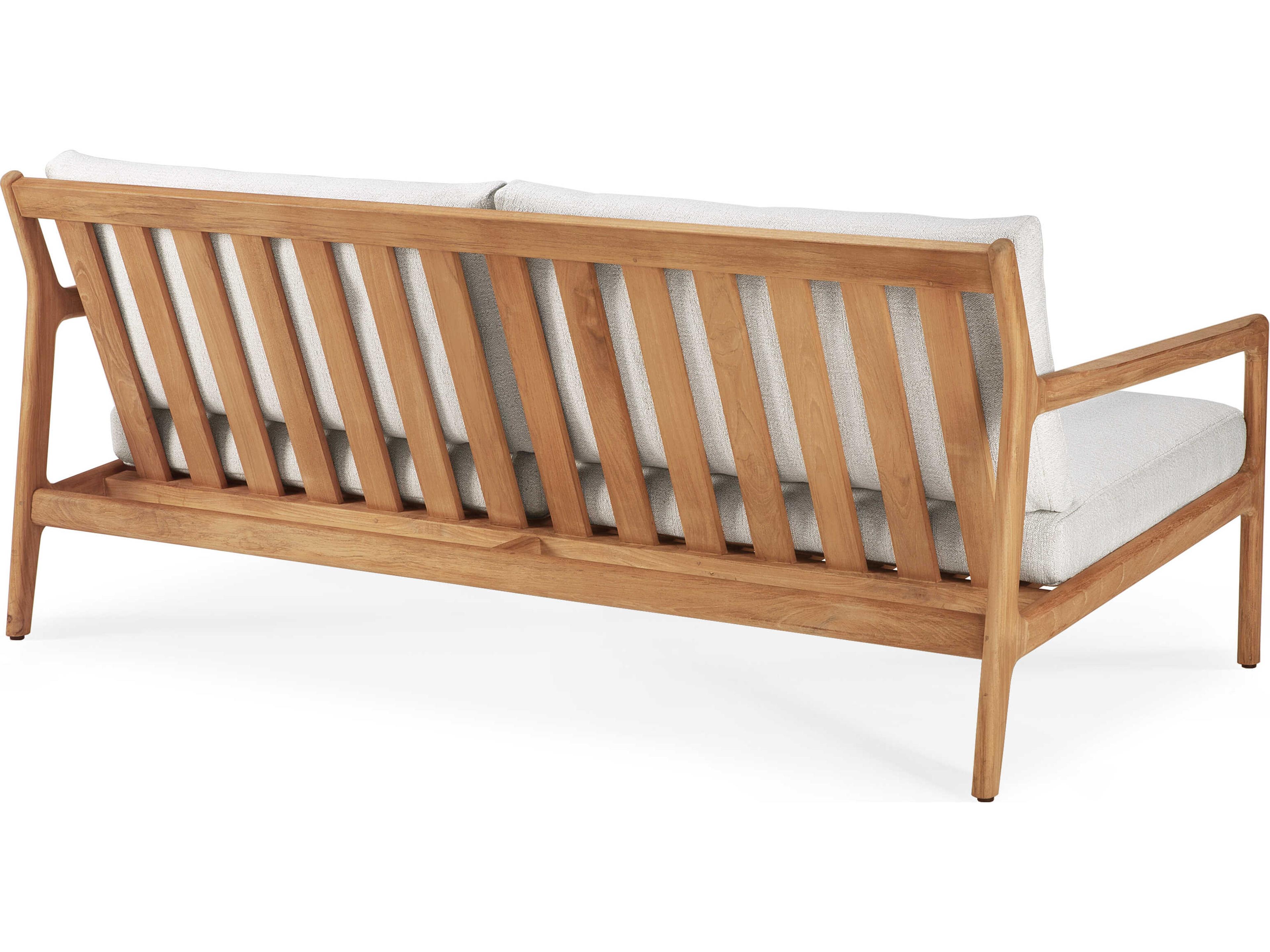 Ethnicraft Outdoor Jack Teak Off White Sofa