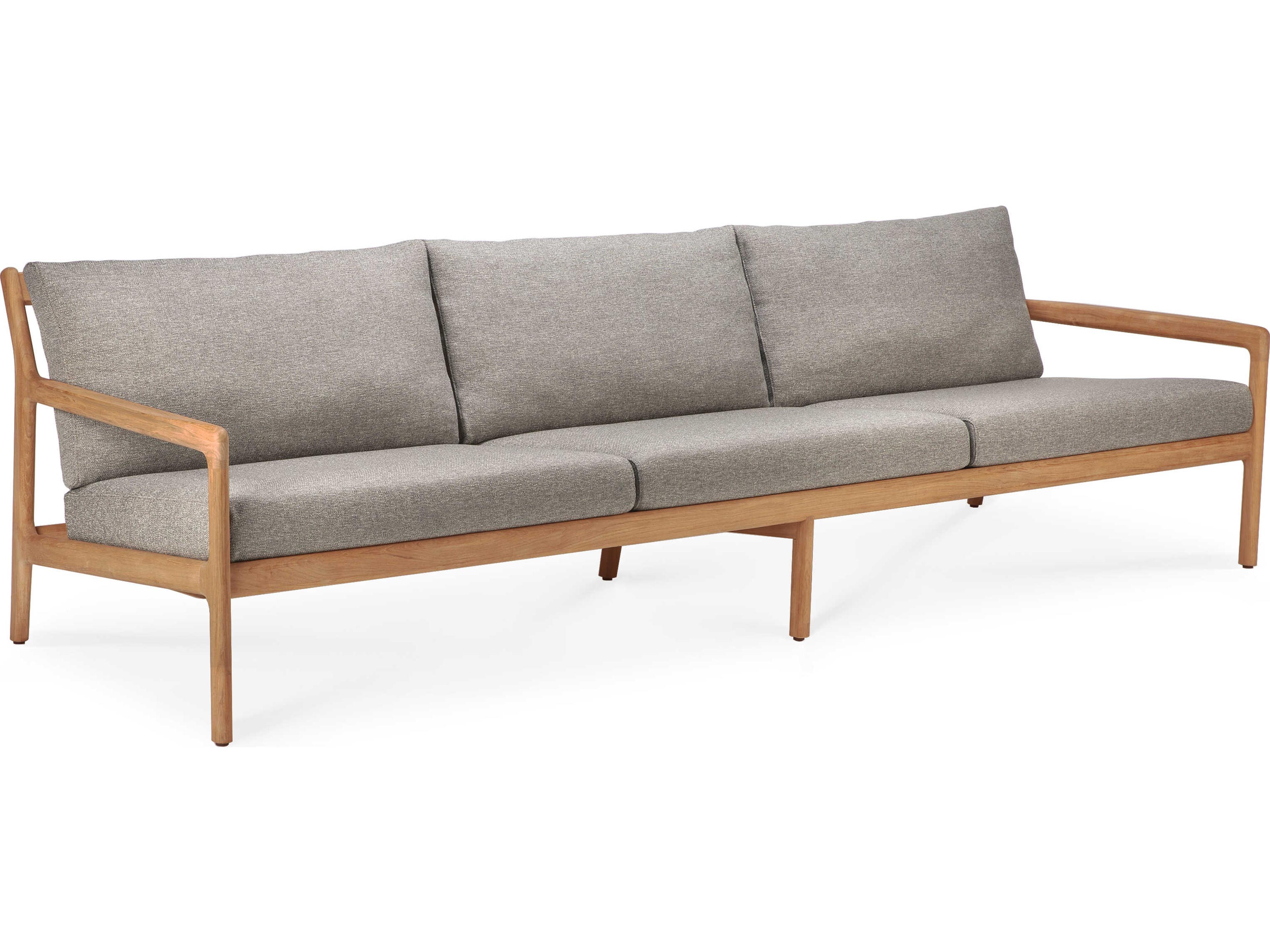 Ethnicraft Outdoor Jack Teak And Mocha Sofa