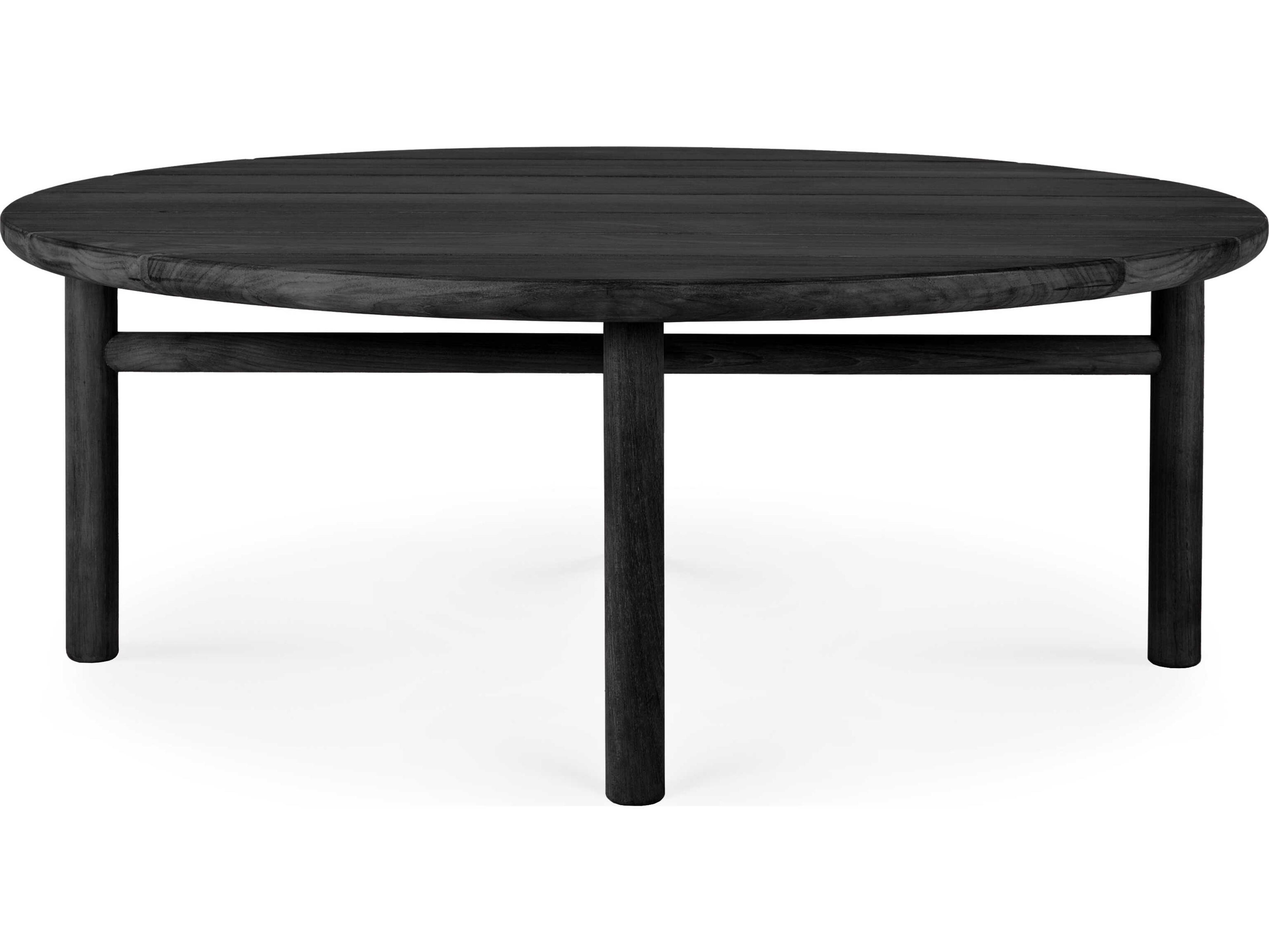 Ethnicraft Outdoor Quatro Teak Black Coffee Table