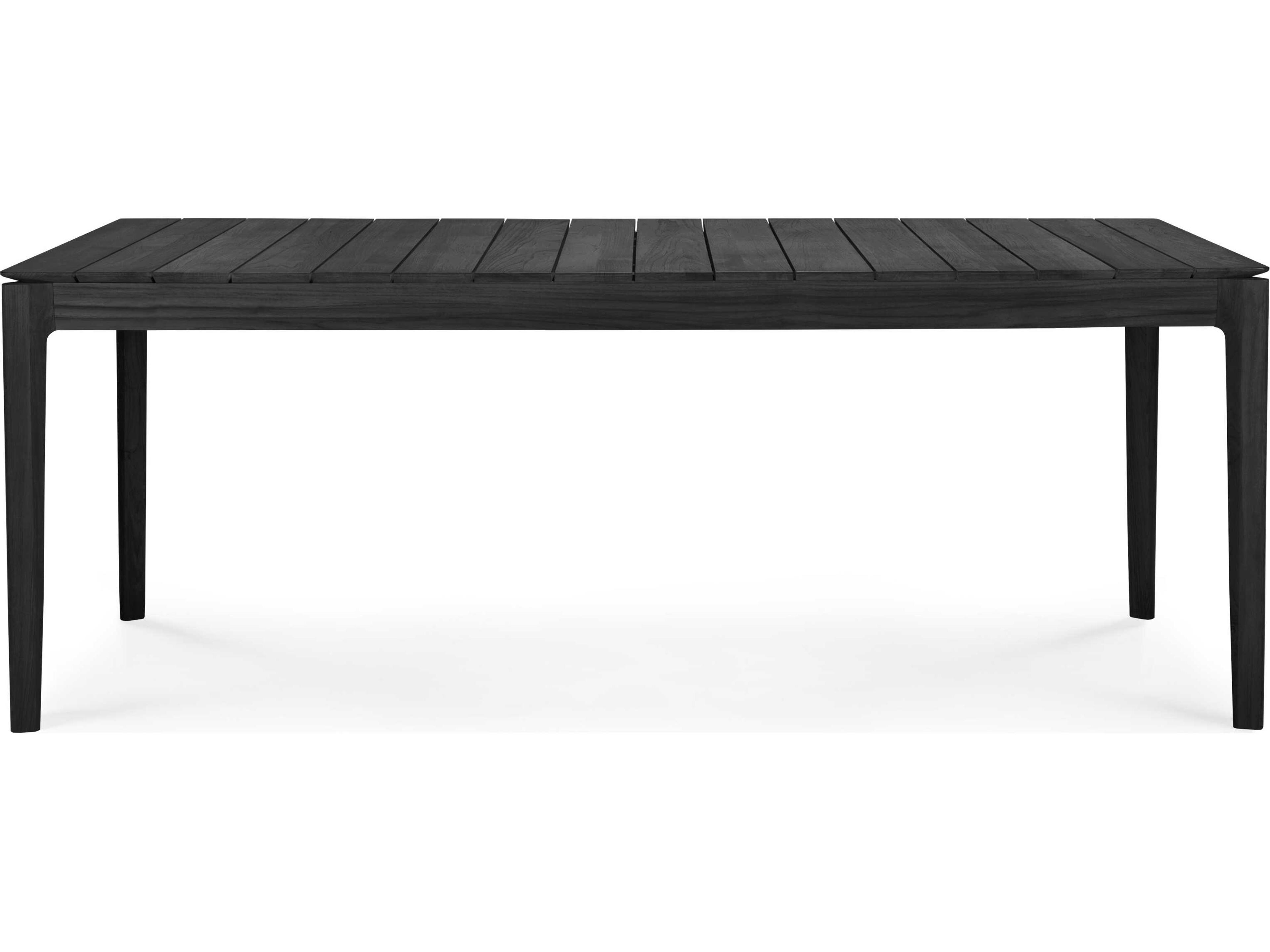 Ethnicraft Outdoor Bok Teak Black Dining Table