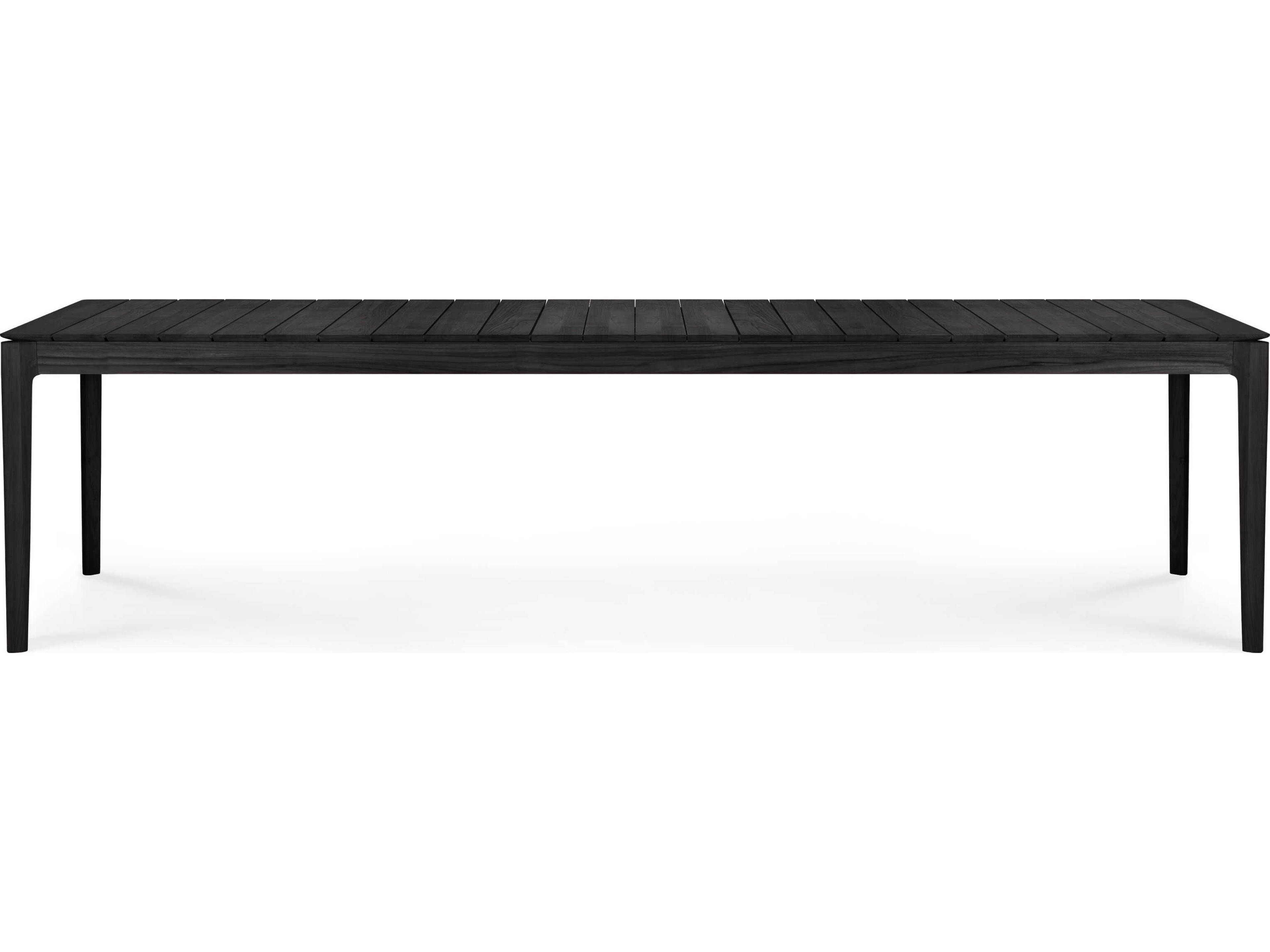 Ethnicraft Outdoor Bok Teak Black Dining Table