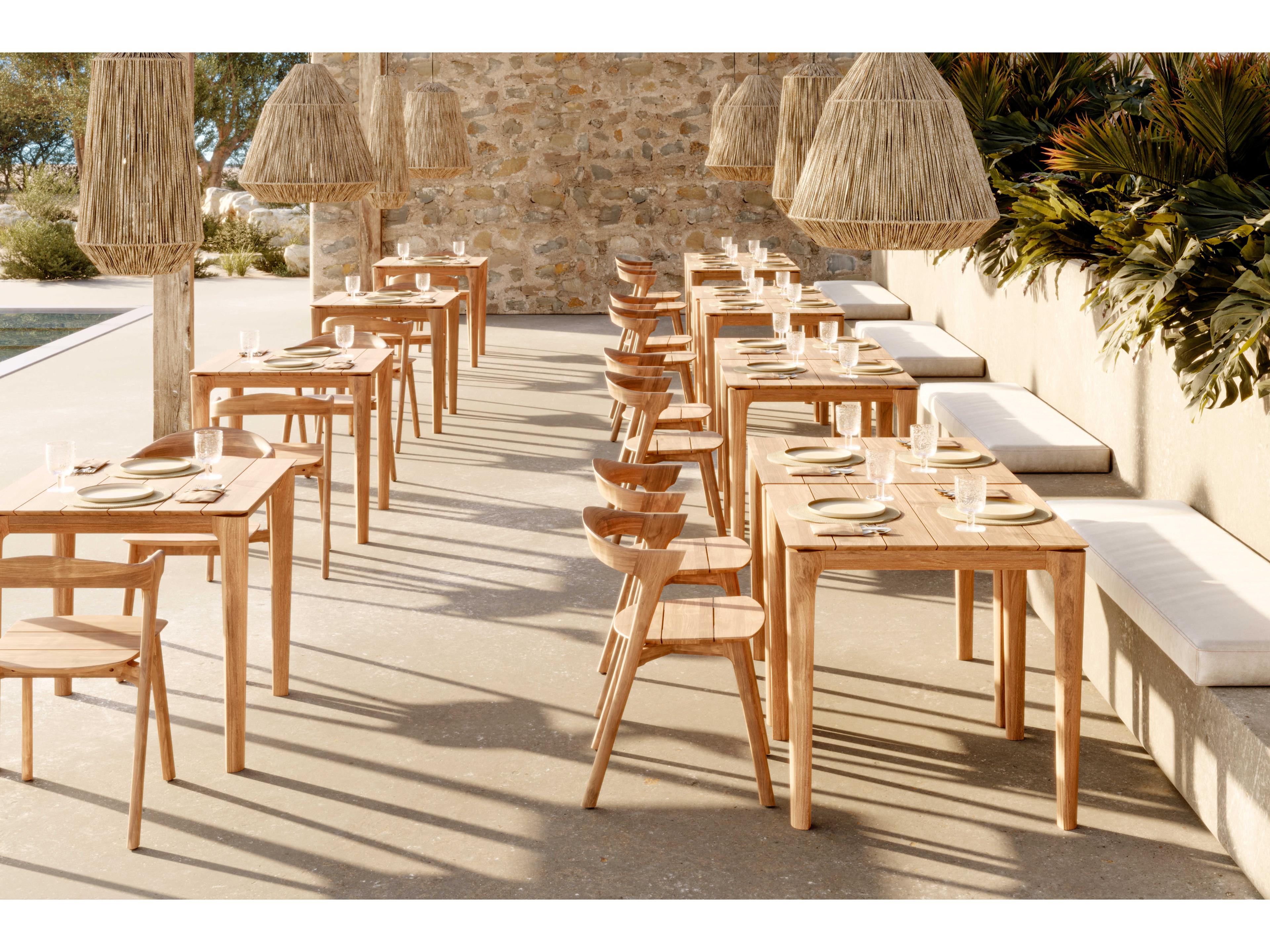 Ethnicraft Outdoor Bok Teak Dining Table