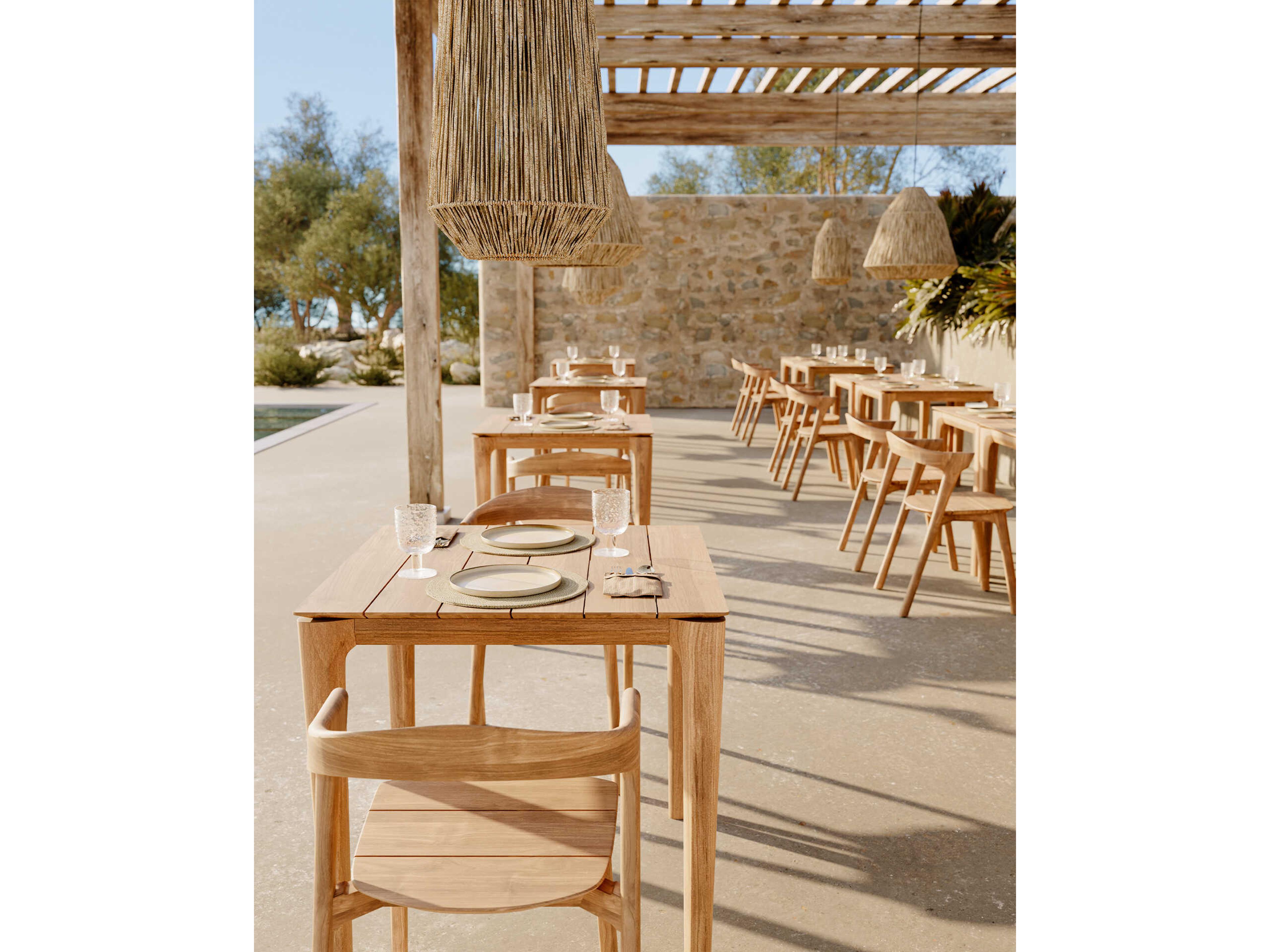 Ethnicraft Outdoor Bok Teak Dining Table