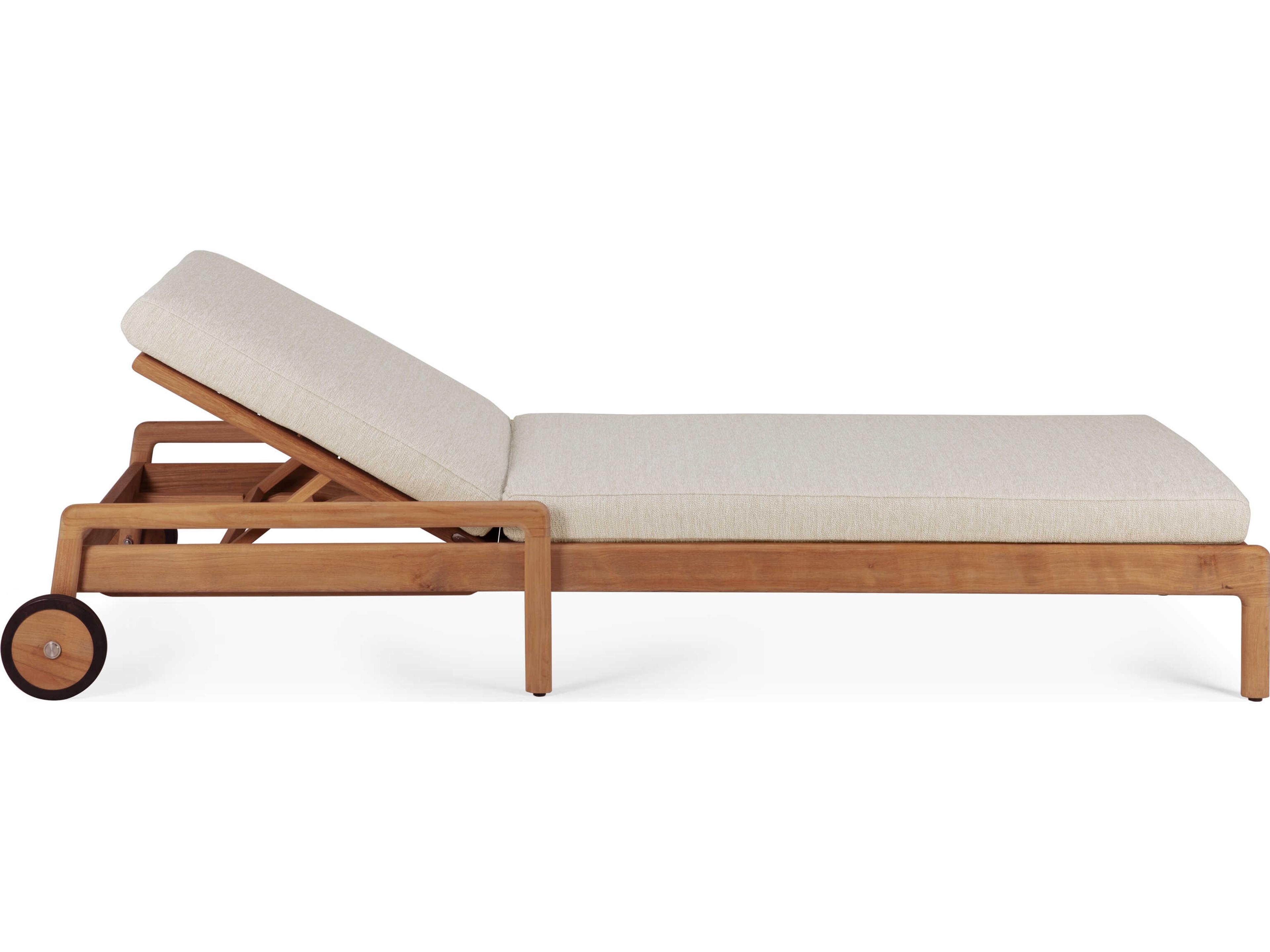 Ethnicraft Outdoor Jack Teak Adjustable Lounger