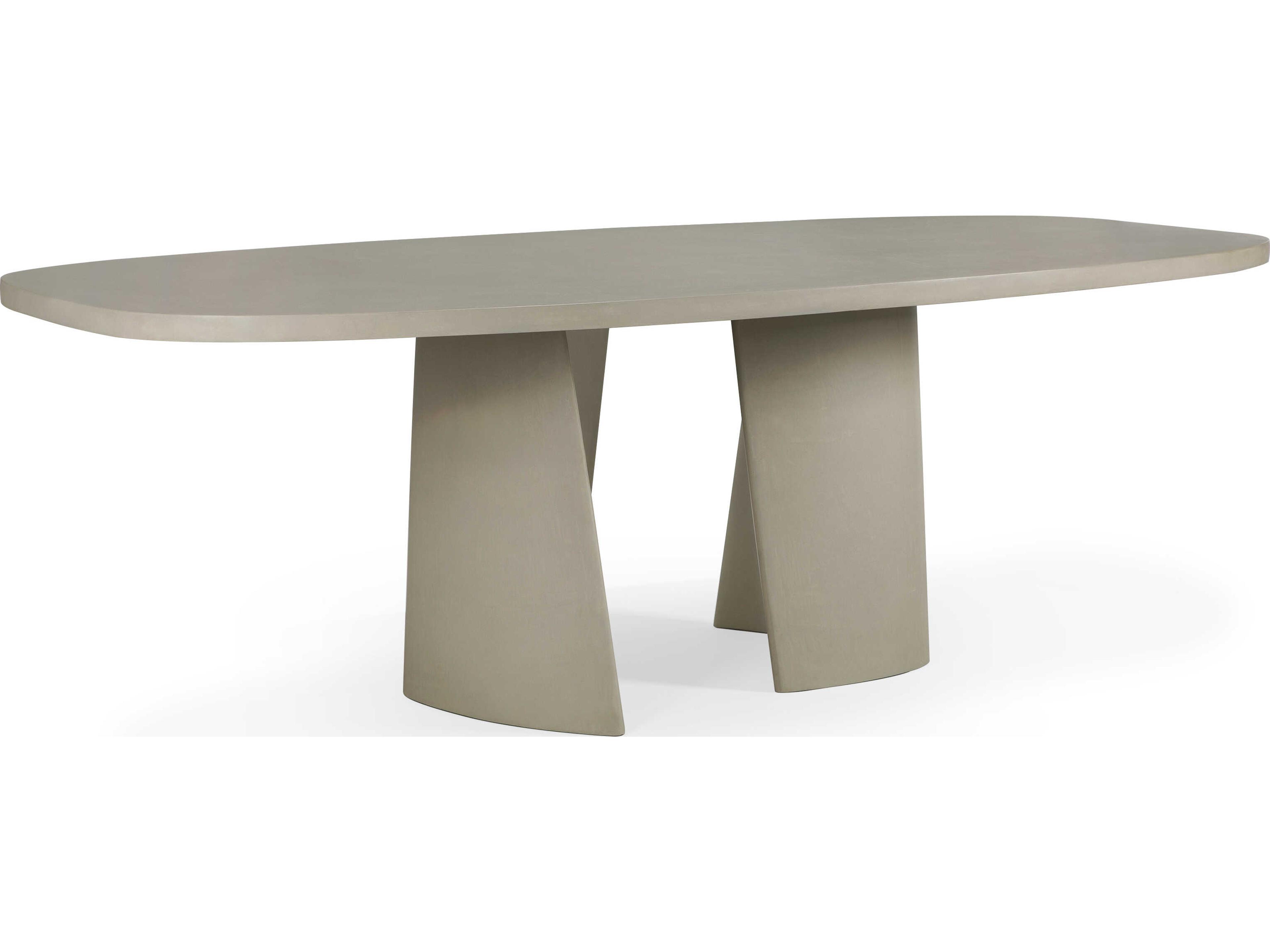 Ethnicraft Outdoor Canyon Concrete Dining Table