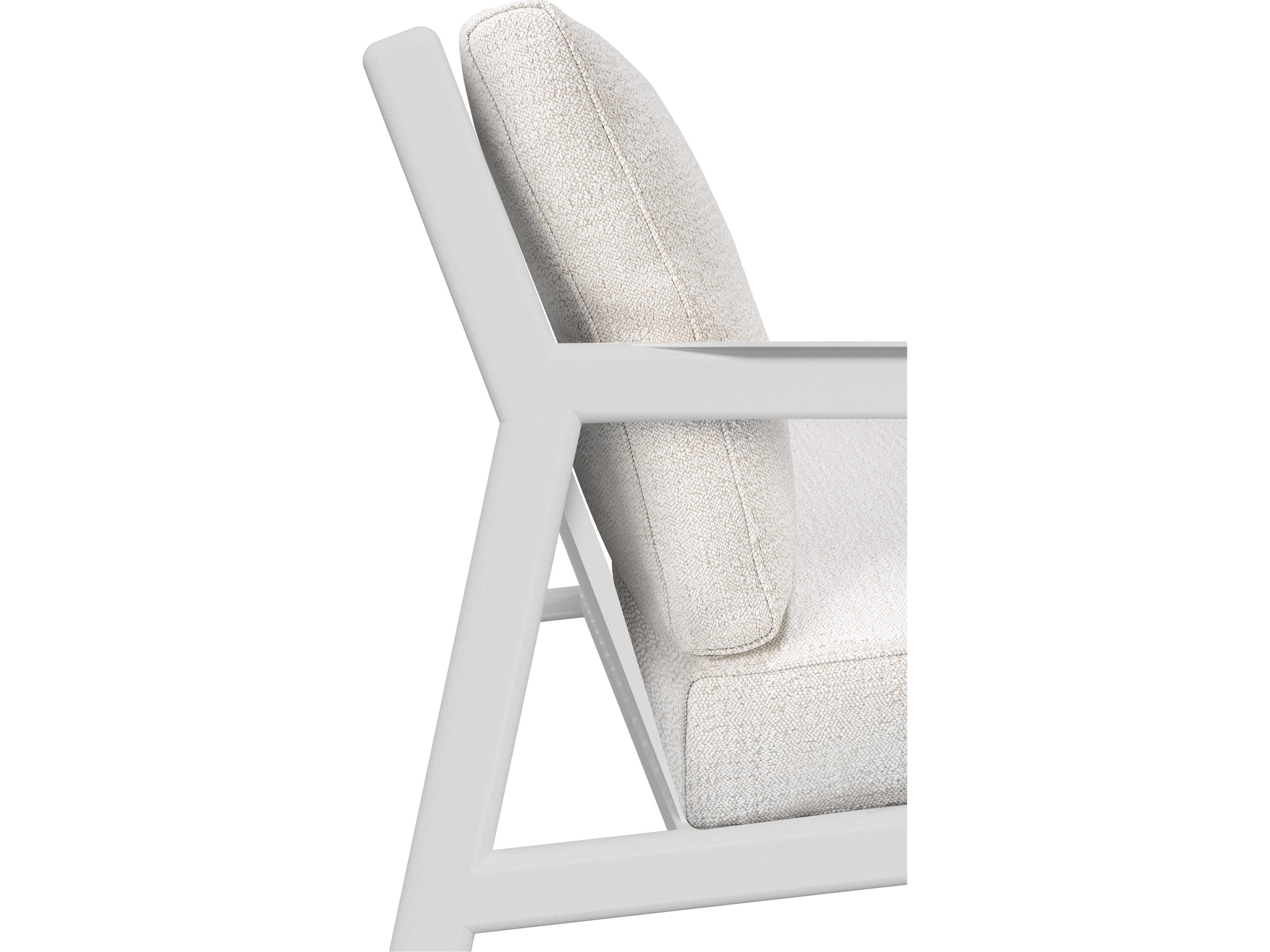 Ethnicraft Outdoor Jack Aluminium And Off White Sofa