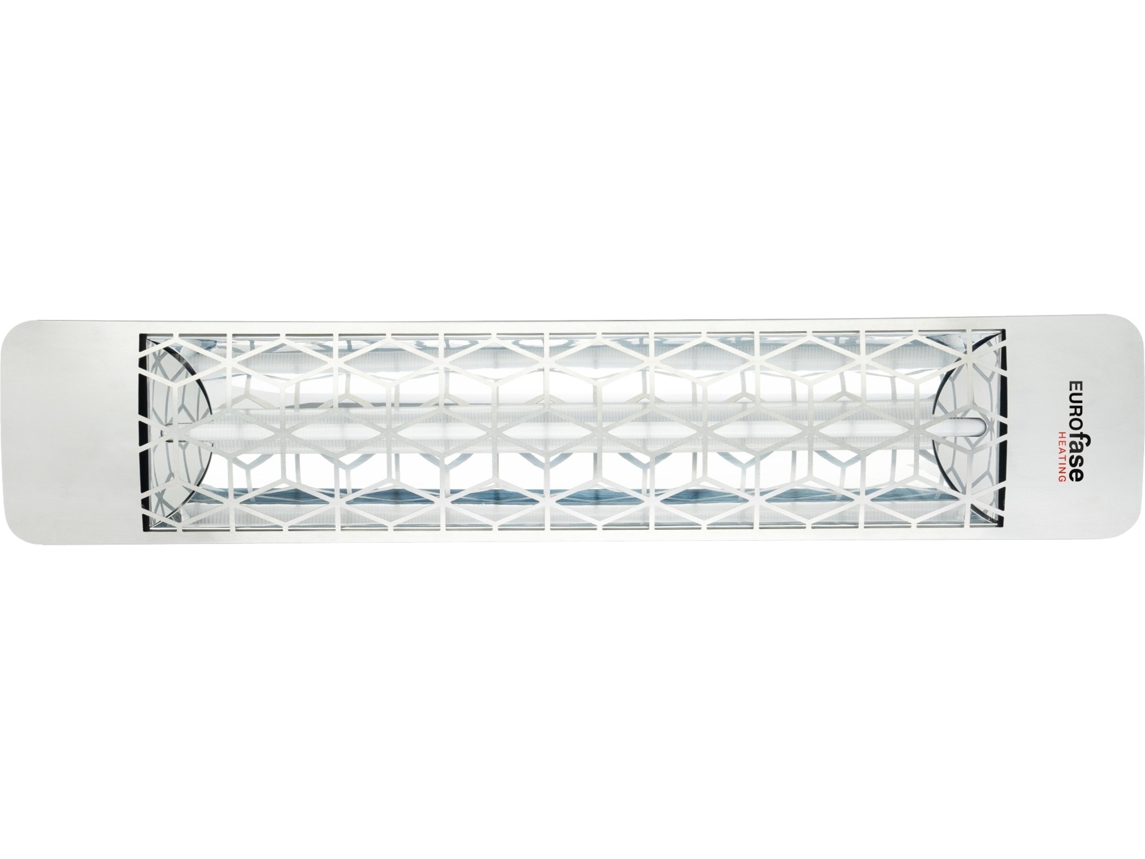 Eurofase Heating 304 Stainless Steel 39 Inch Single Element 2000 Watt 240V Electric Patio Heater