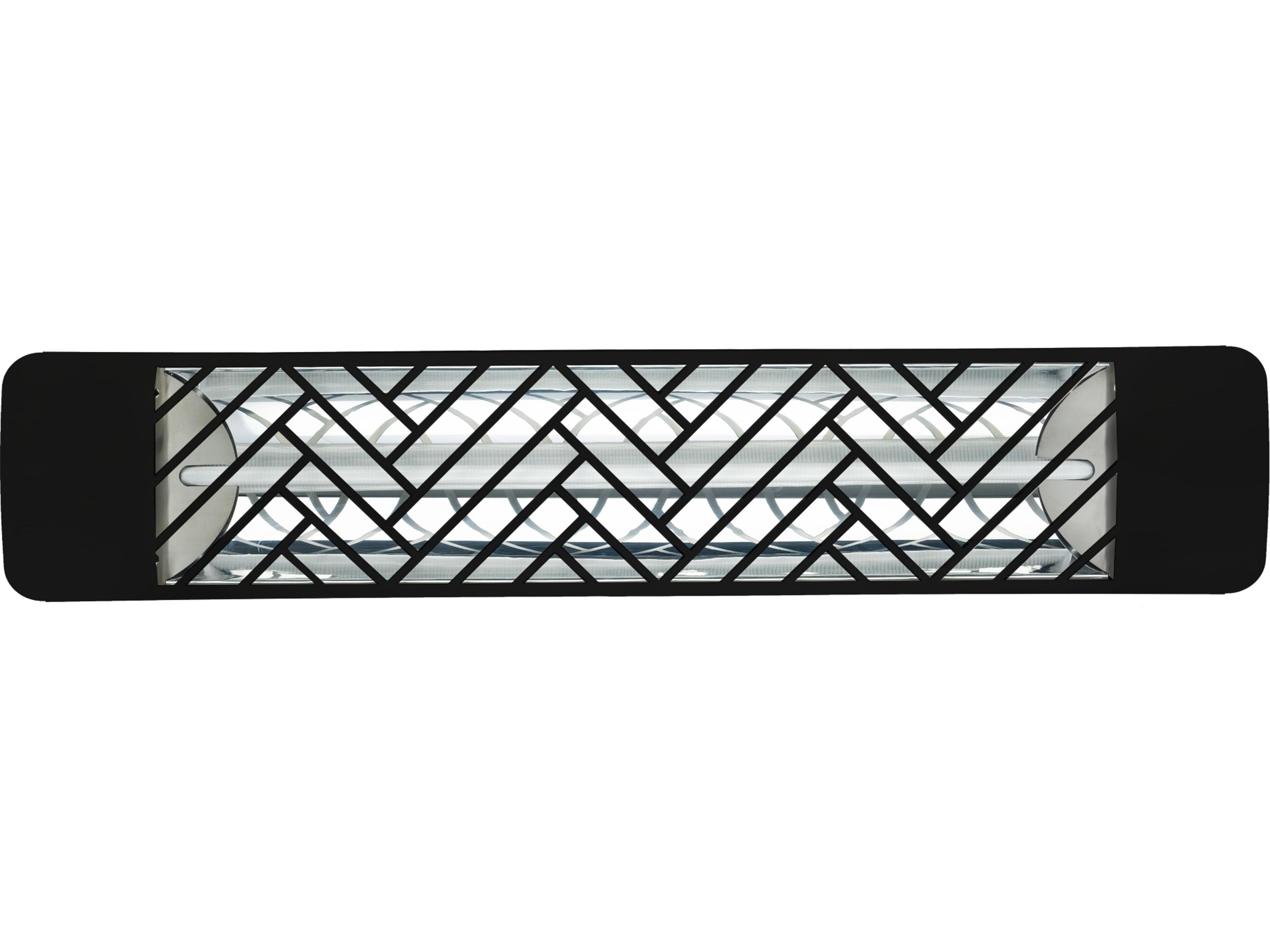 Eurofase Heating 304 Stainless Steel 39 Inch Single Element 2000 Watt 277V Electric Patio Heater