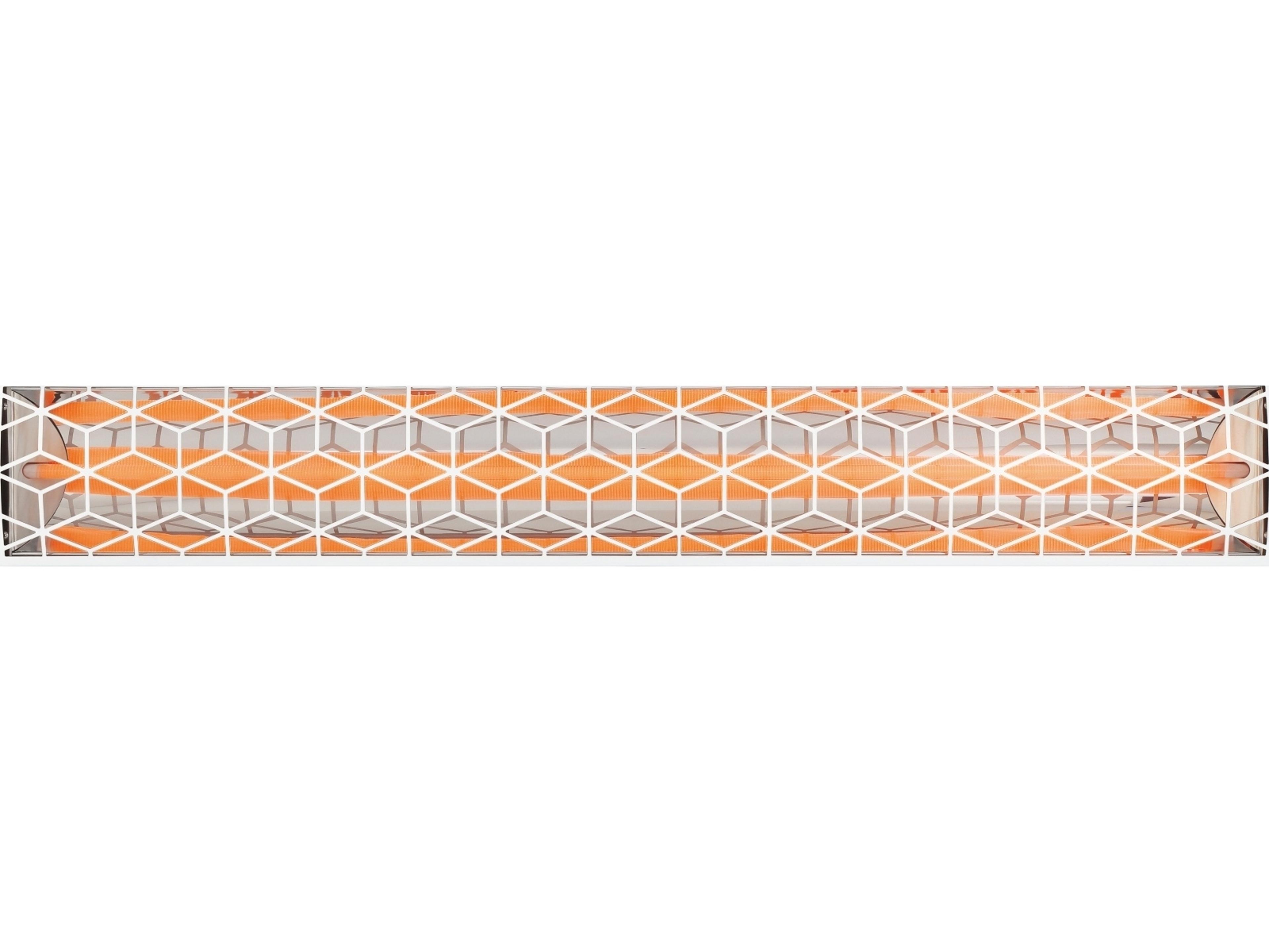 304 Stainless Steel 61 Inch Single Element 3000 Watt 277V Electric Outdoor Heater