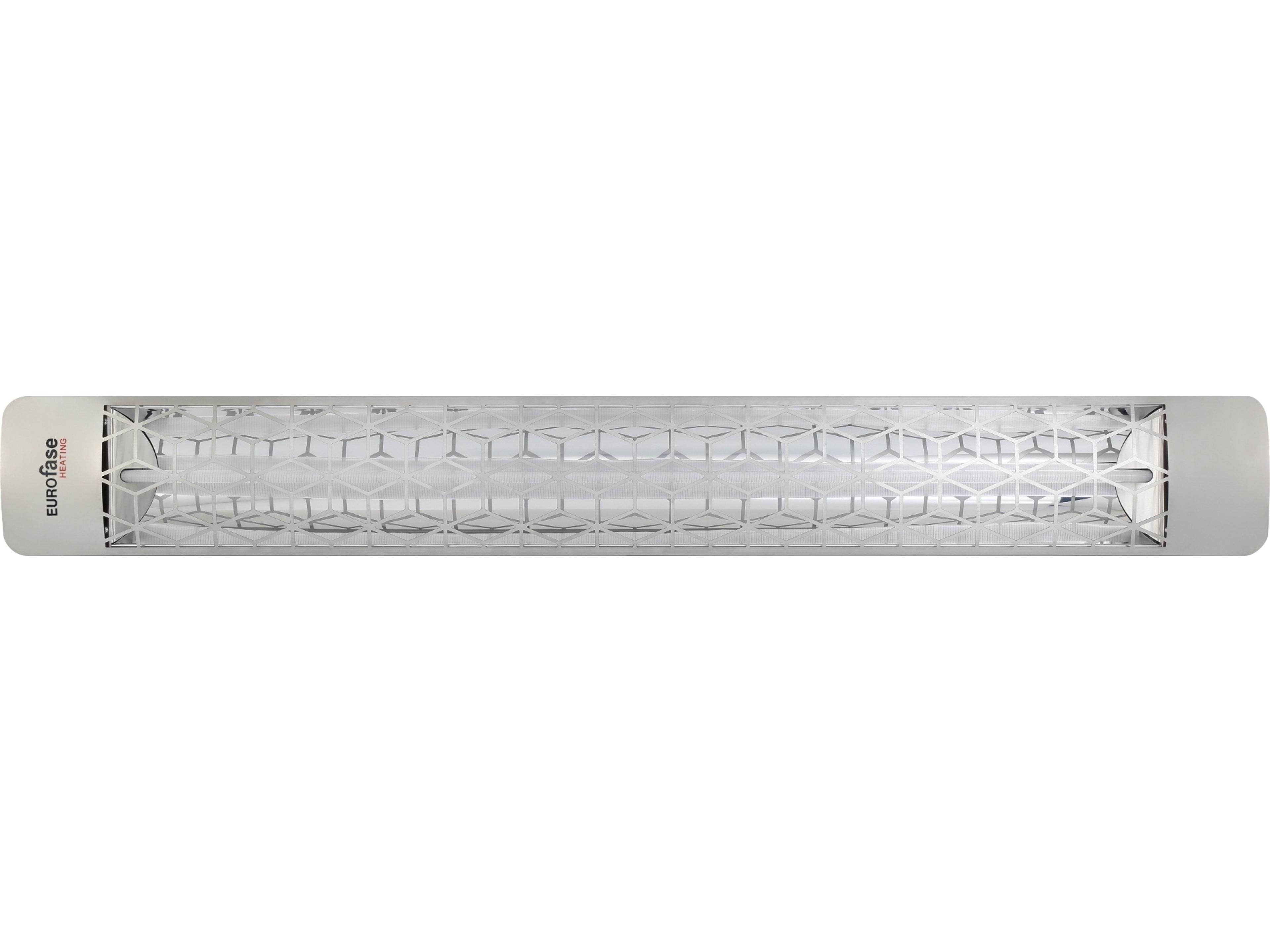 Eurofase Heating 304 Stainless Steel 61 Inch Single Element 3000 Watt 480V Electric Outdoor Heater