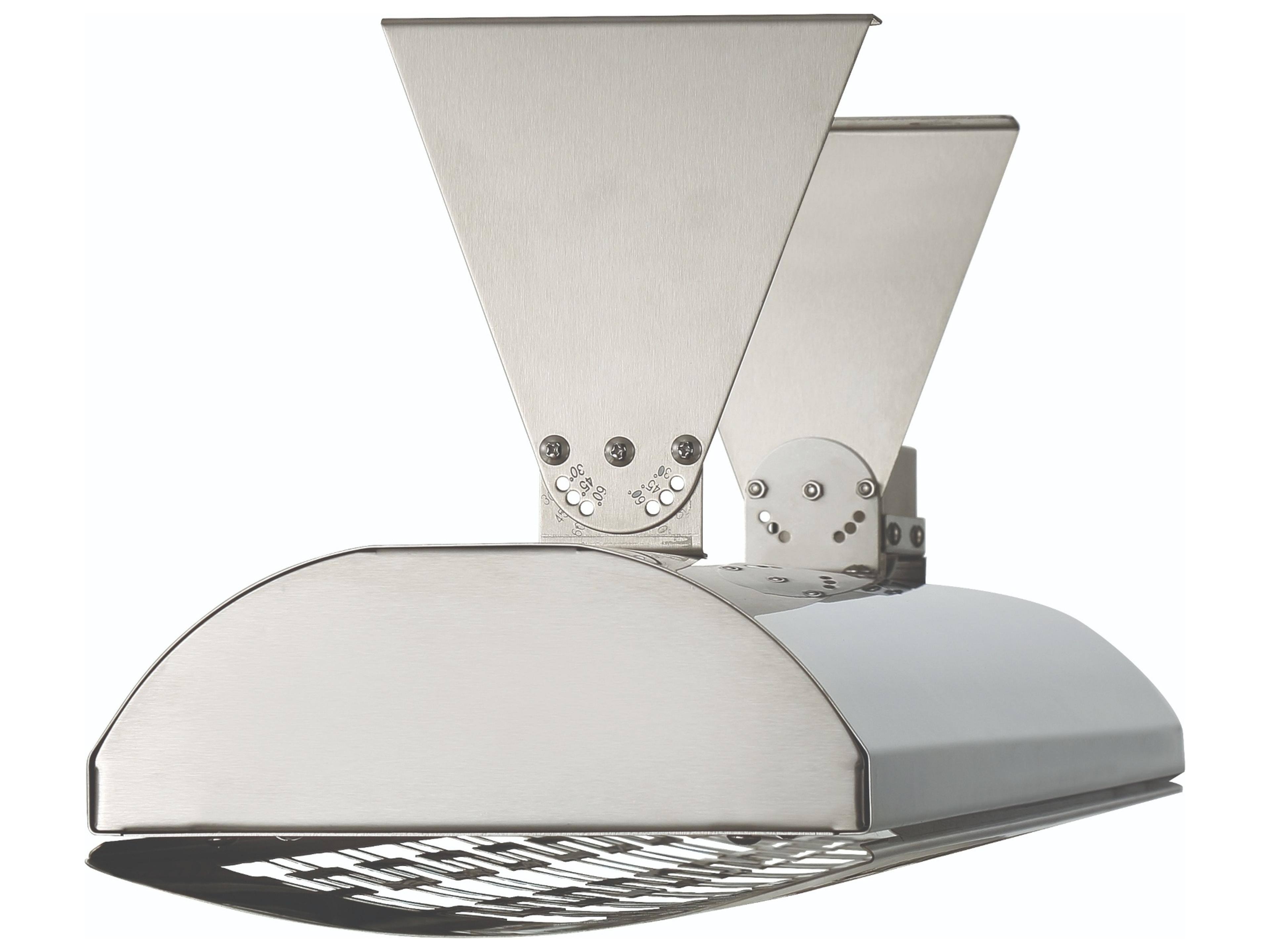 Eurofase Heating 4000 Watt Electric Infrared Dual Element Outdoor Patio Heater Decor Plate Brix 240V