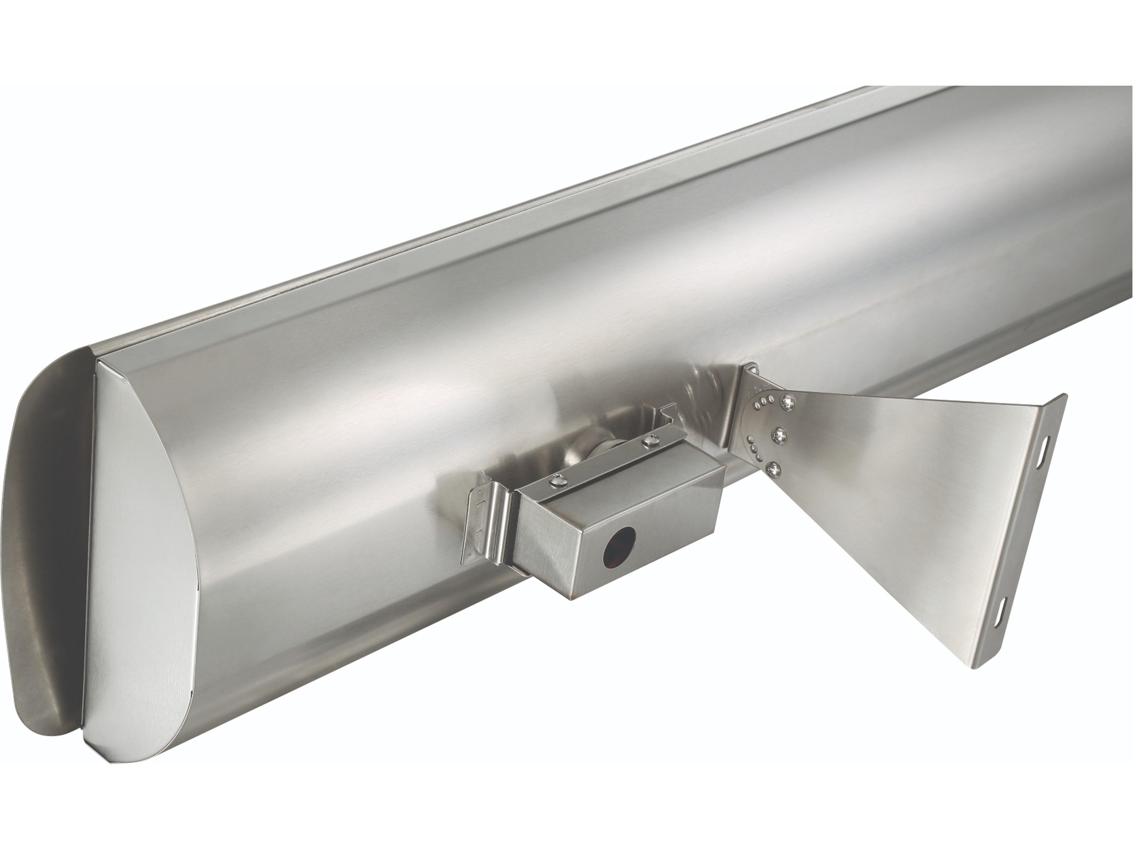 Eurofase Heating 4000 Watt Electric Infrared Dual Element Outdoor Patio Heater Decor Plate Brix 240V