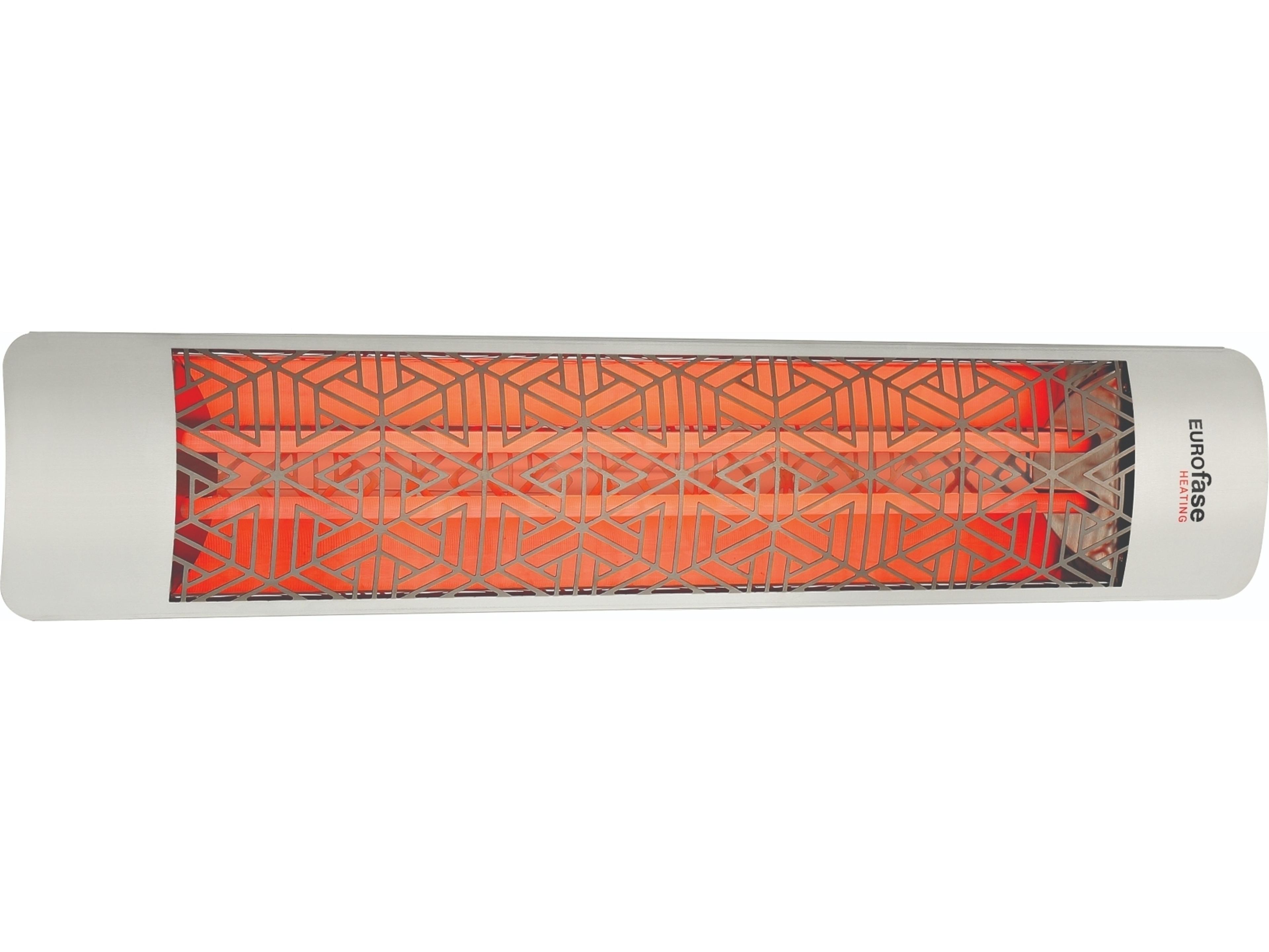 5000 Watt Electric Infrared Dual Element Outdoor Heater Decor Plate Mason 240V