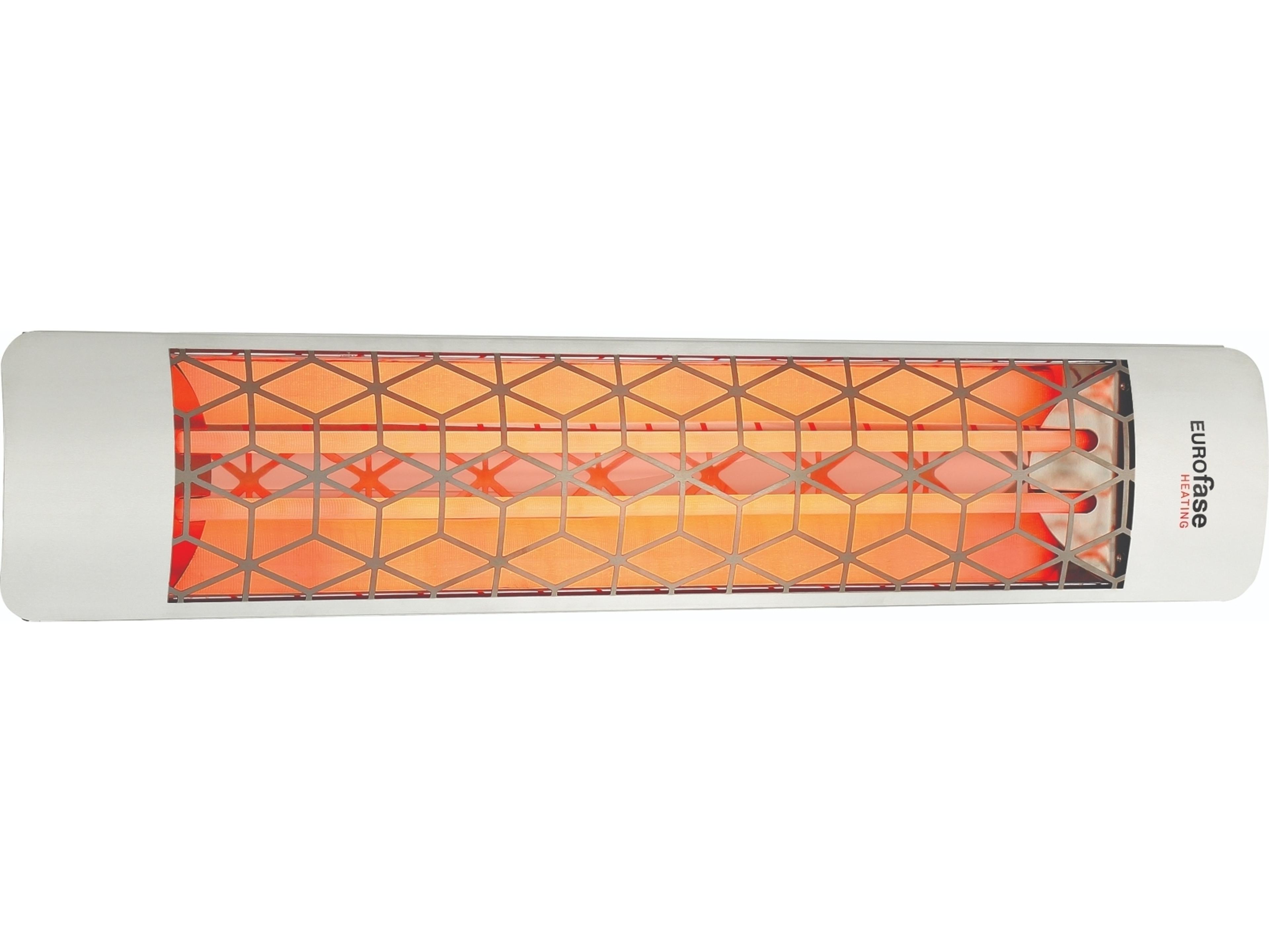 5000 Watt Electric Infrared Dual Element Patio Heater Decor Plate Stella 480V